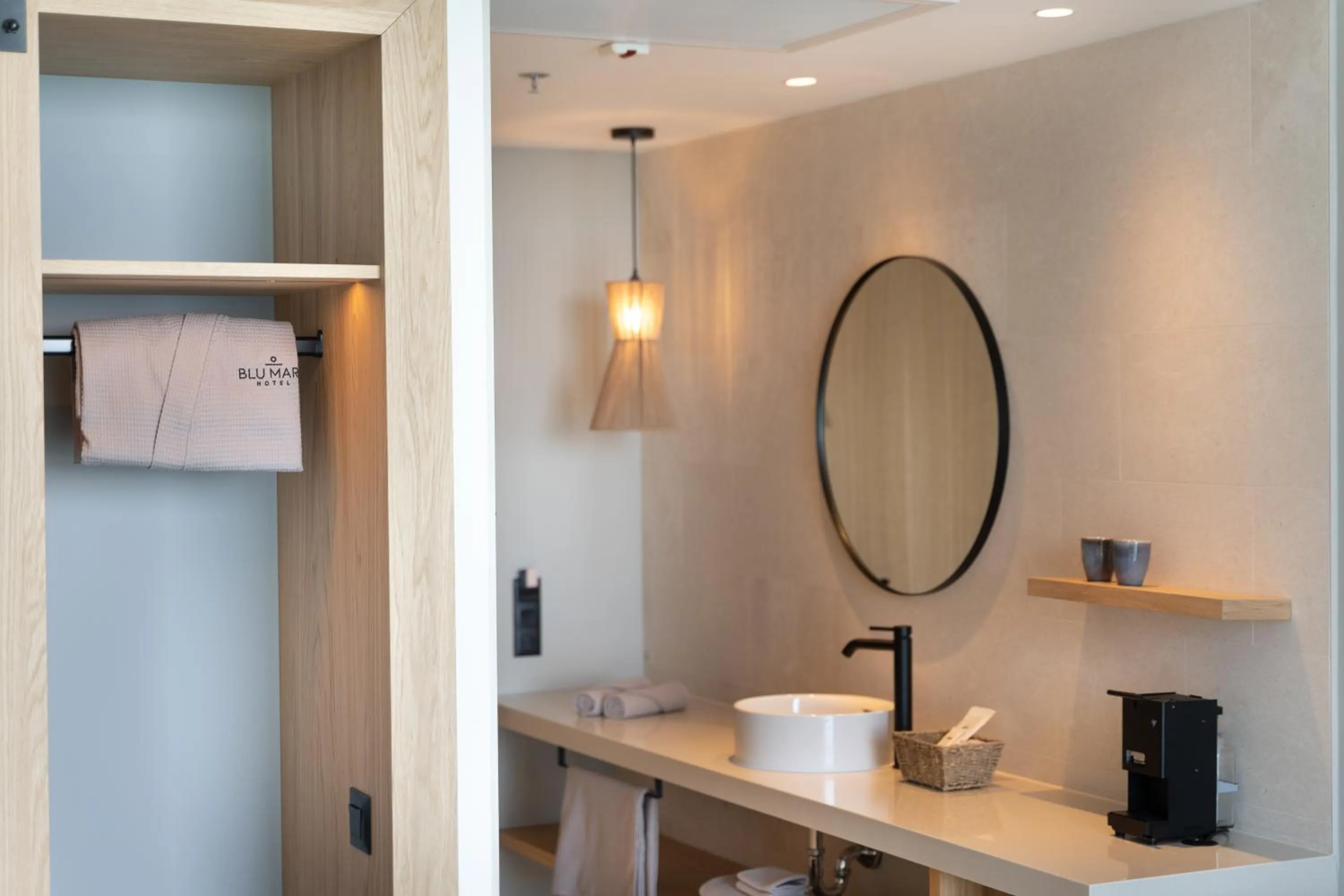 Bathroom in Blu Mare Hotel