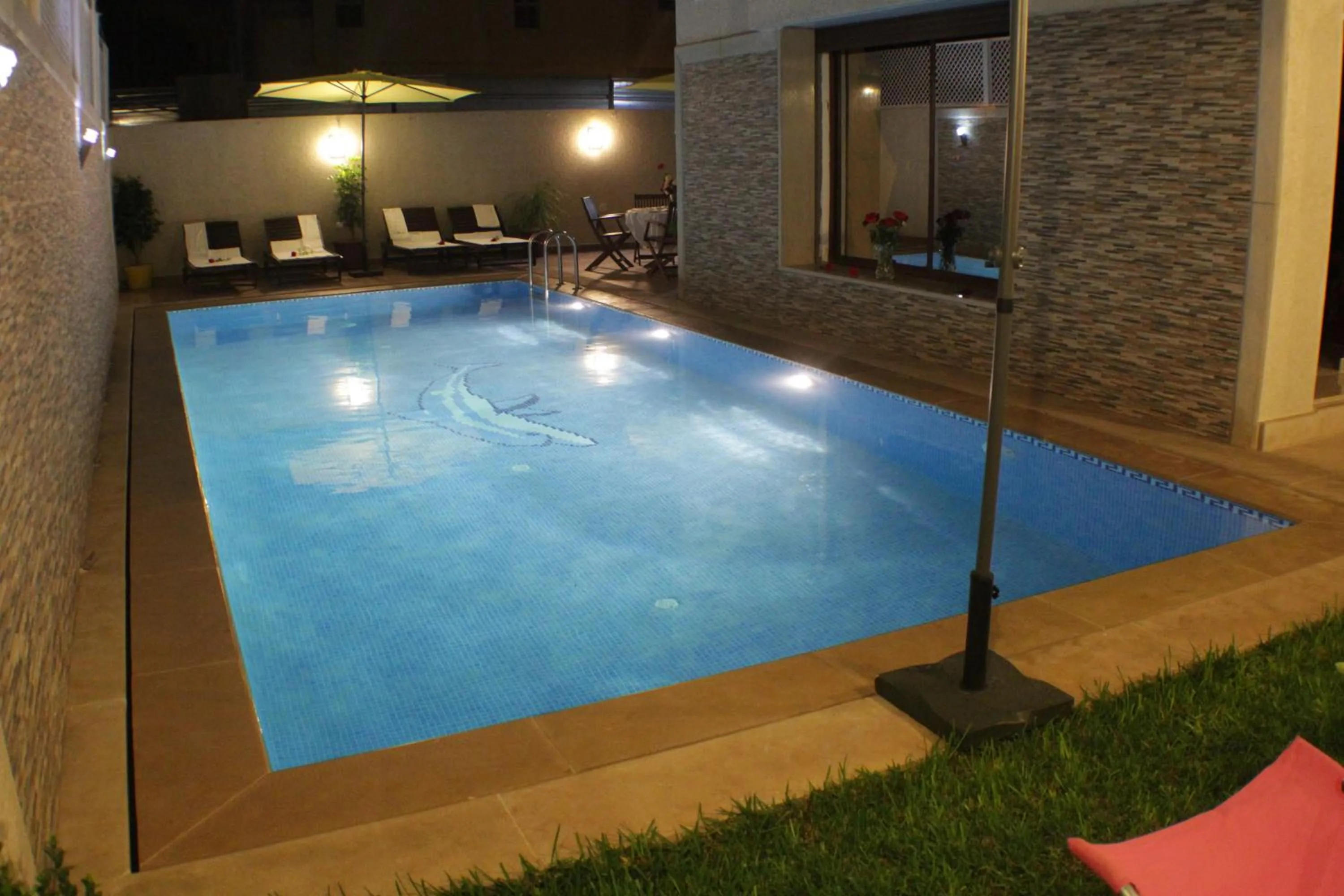 Swimming pool in Riad Mimosa