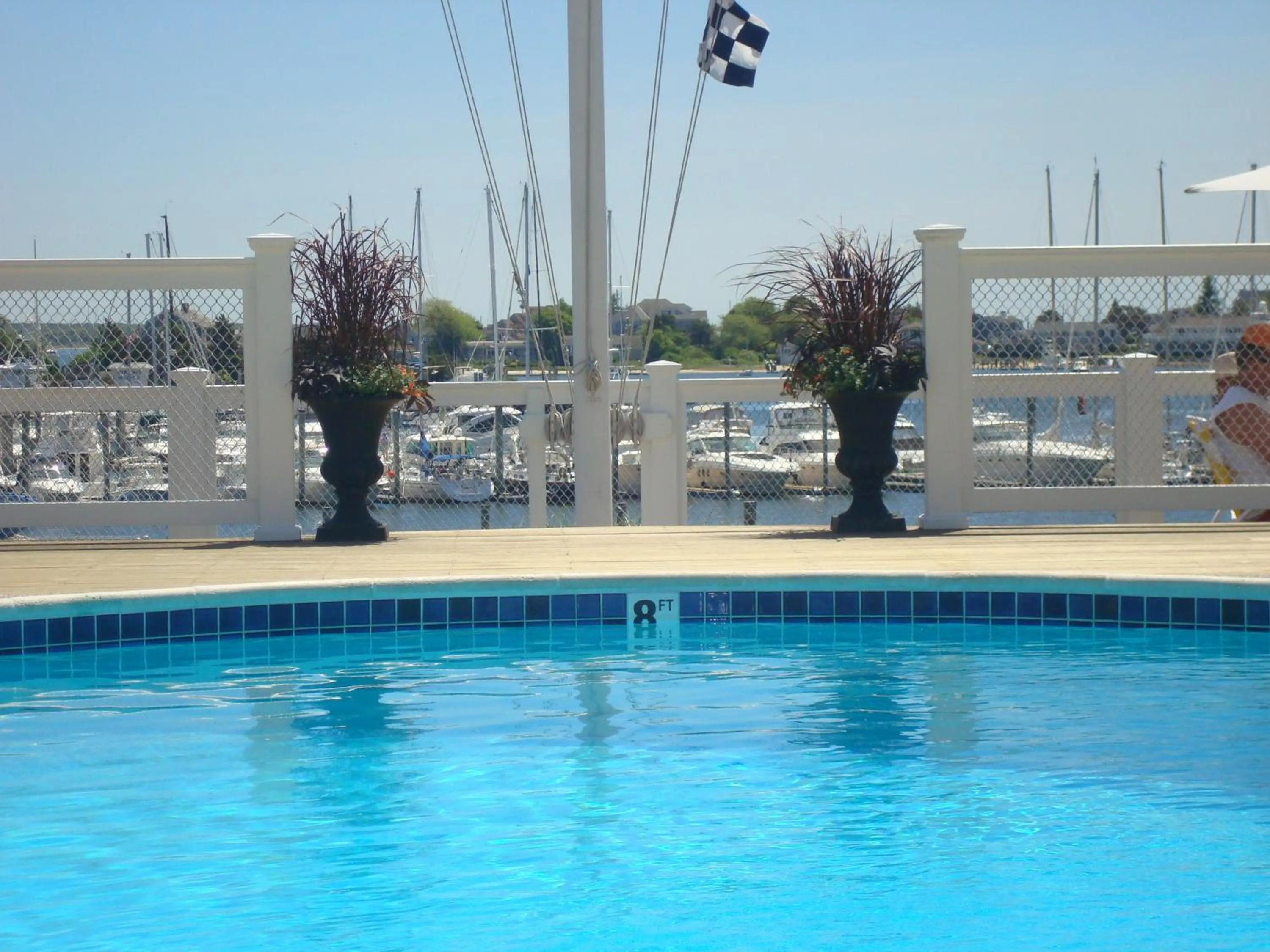 Swimming pool in Anchor In Hotel - Hyannis, MA