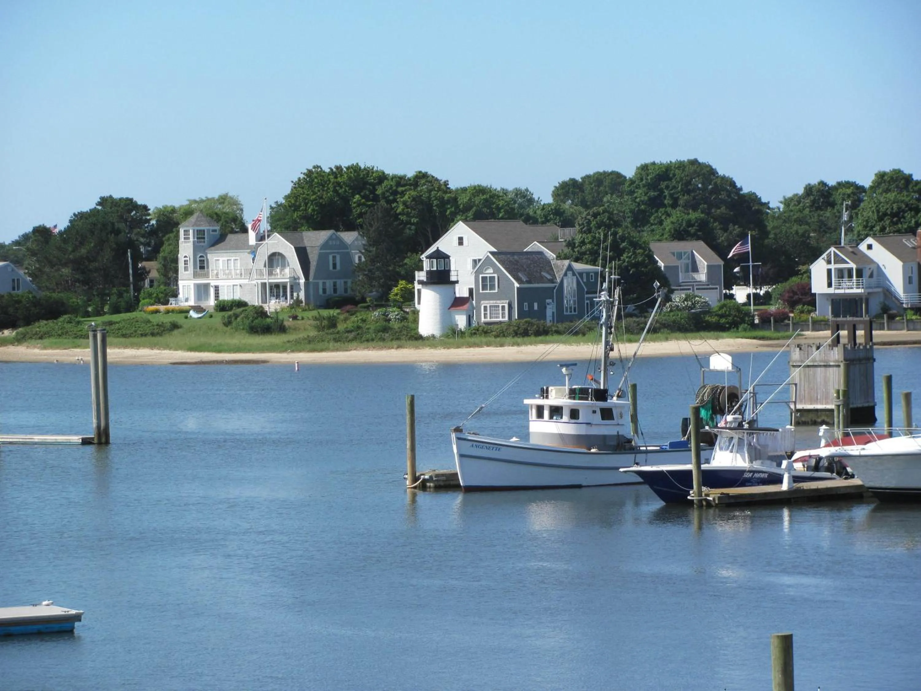 Sea view in Anchor In Hotel - Hyannis, MA