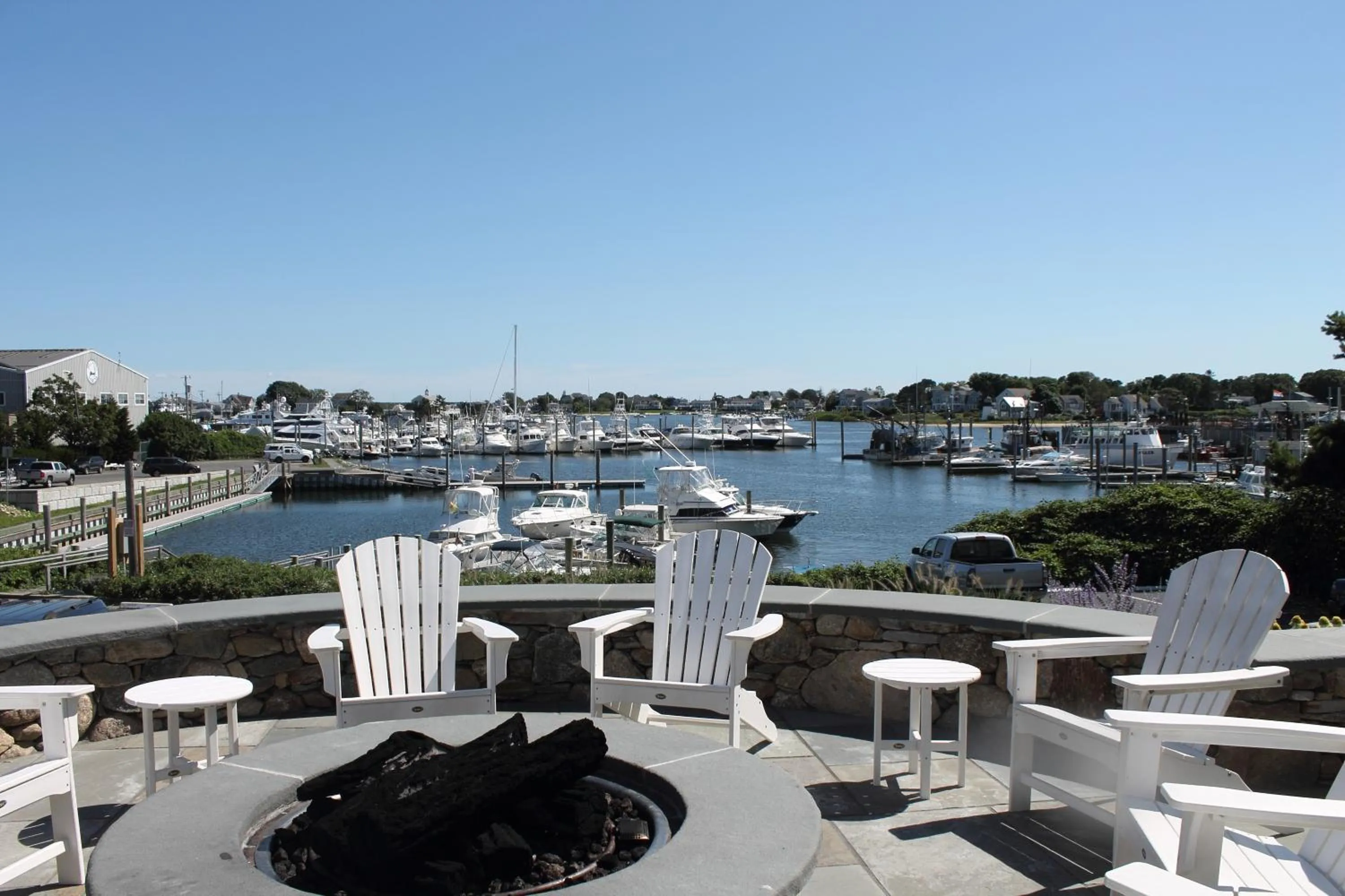 Patio in Anchor In Hotel - Hyannis, MA