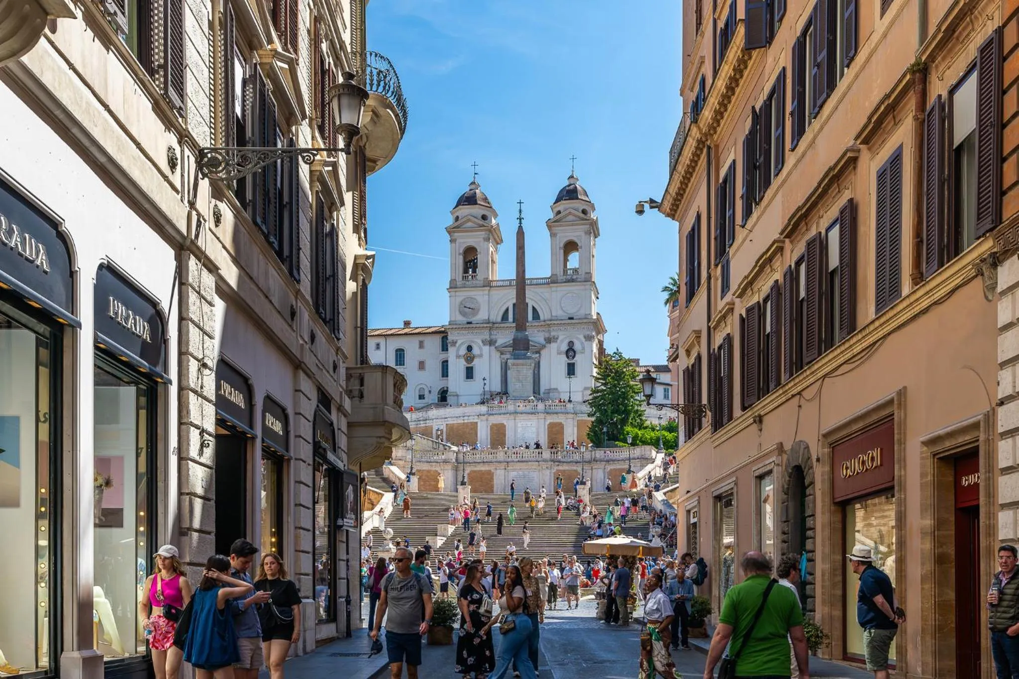 Neighbourhood in Decimo Meridio- At Spanish Steps-