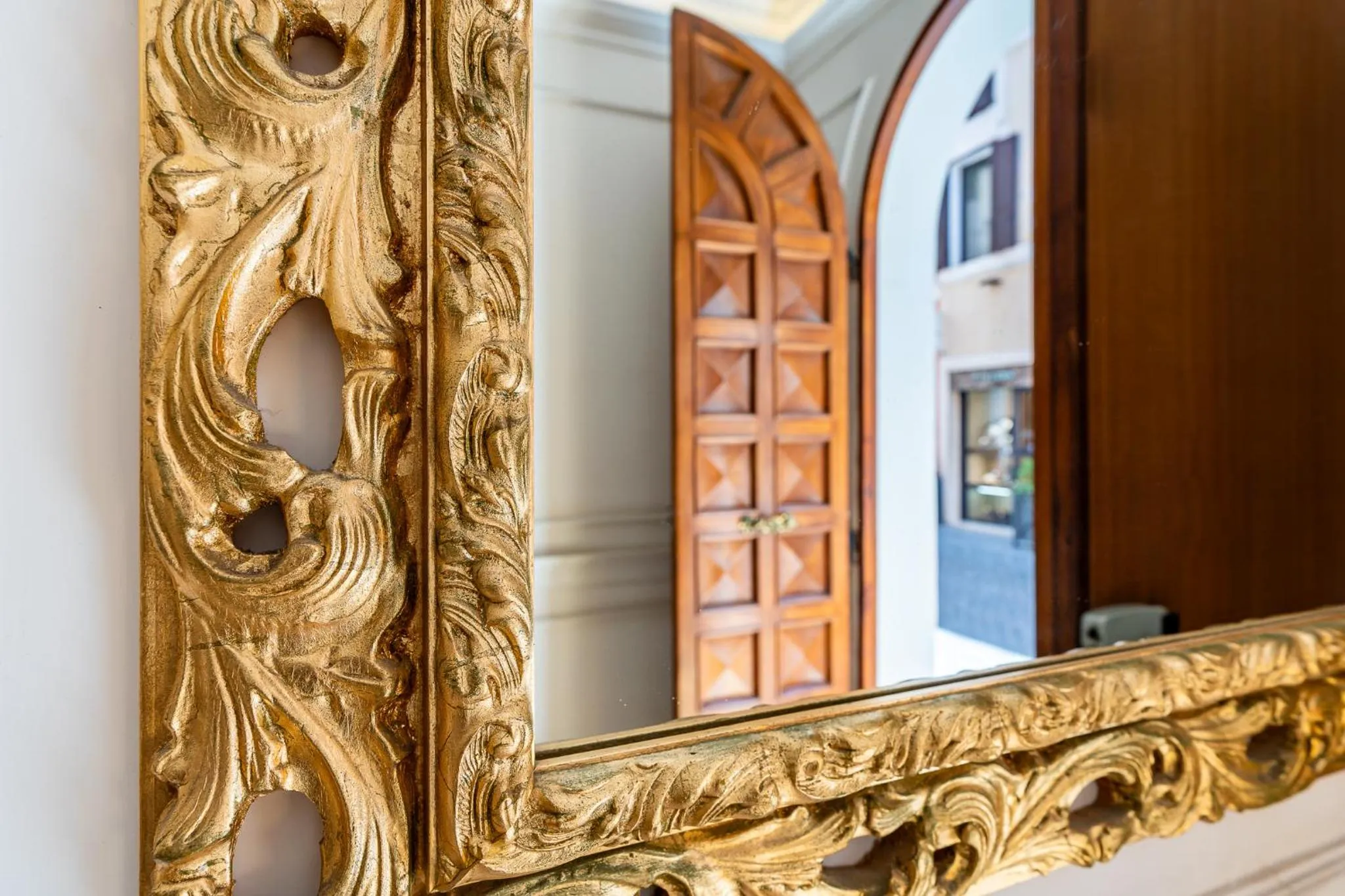 Decorative detail in Decimo Meridio- At Spanish Steps-