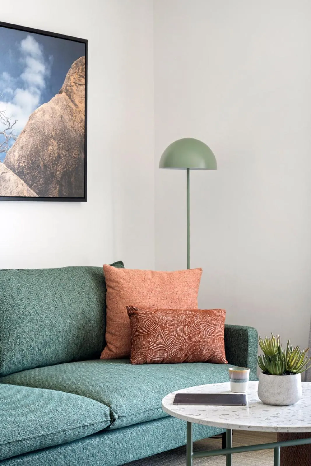 Living room in Quest Townsville on Eyre