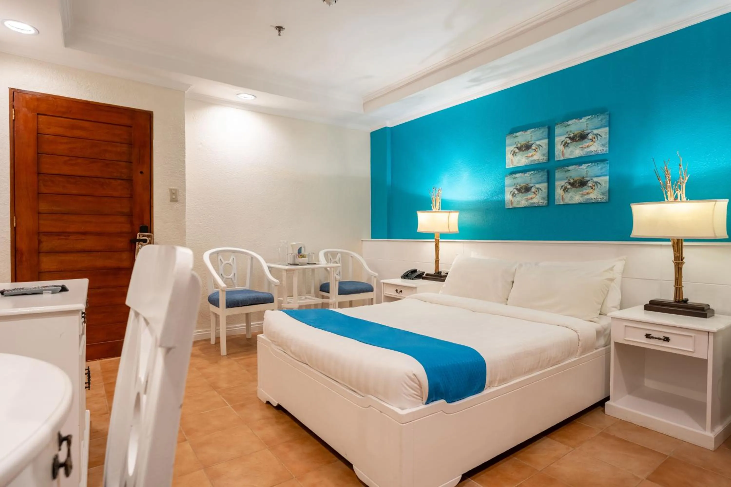 Photo of the whole room, Bed in Le Soleil de Boracay Hotel