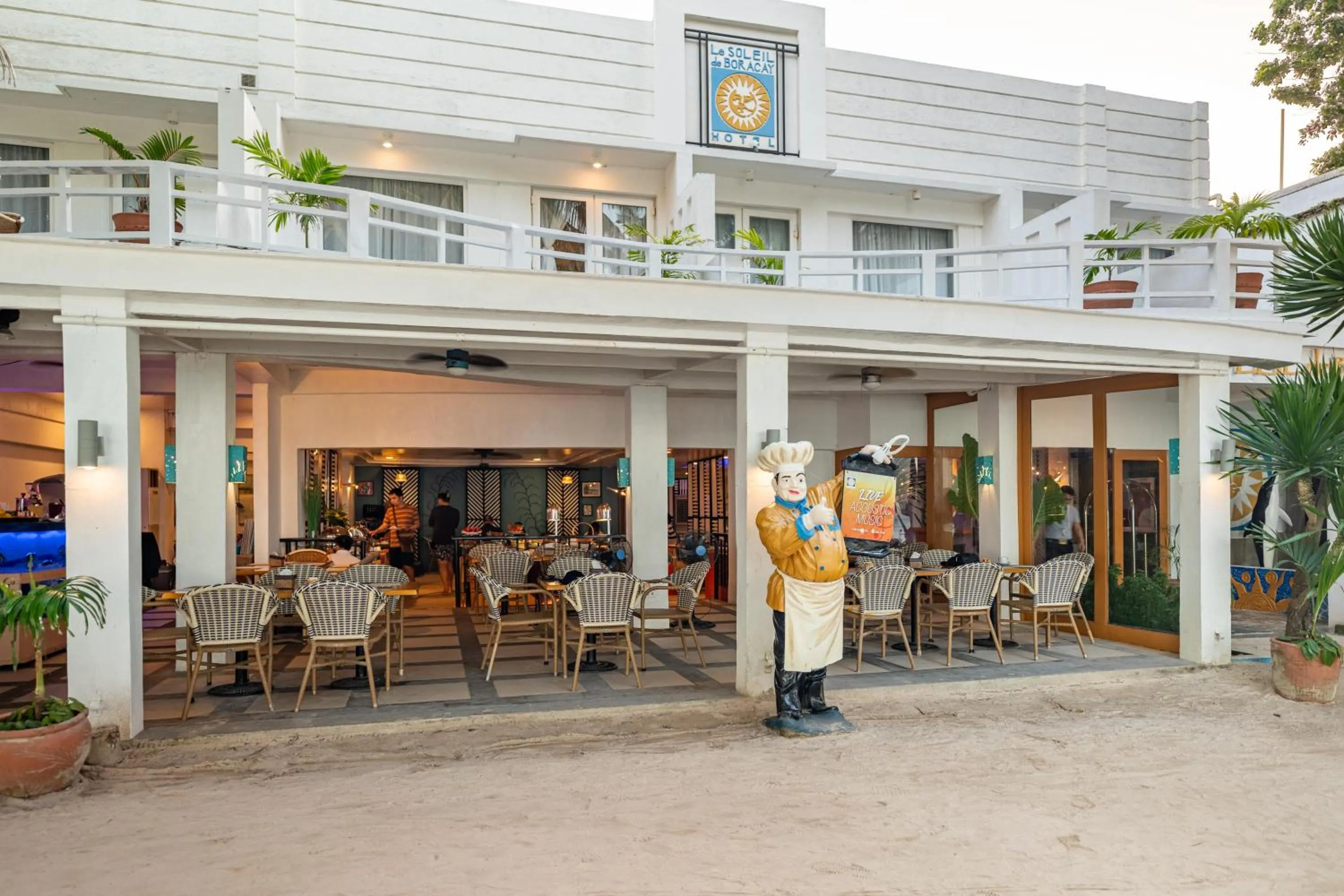 Property building in Le Soleil de Boracay Hotel