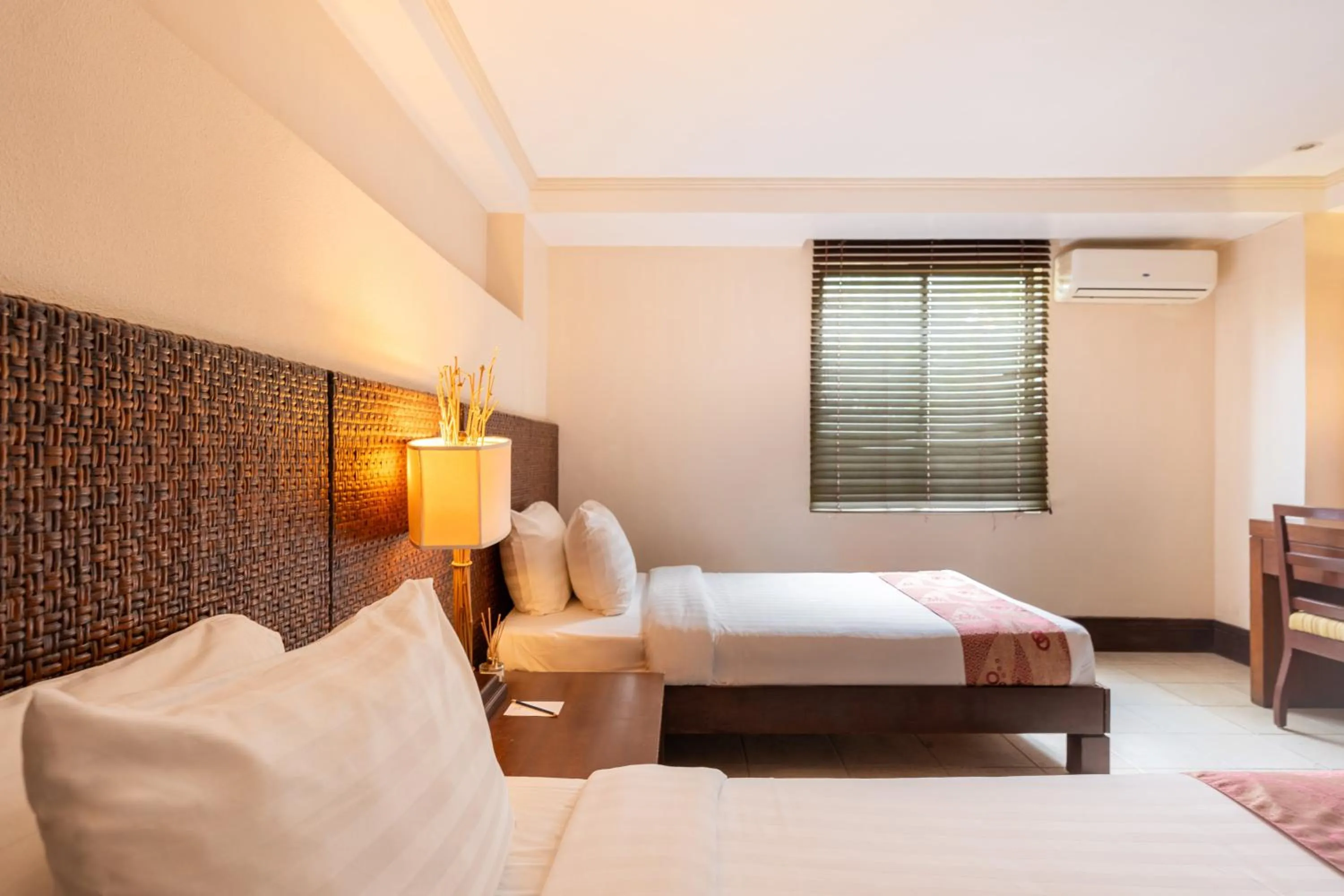 Photo of the whole room, Bed in Le Soleil de Boracay Hotel