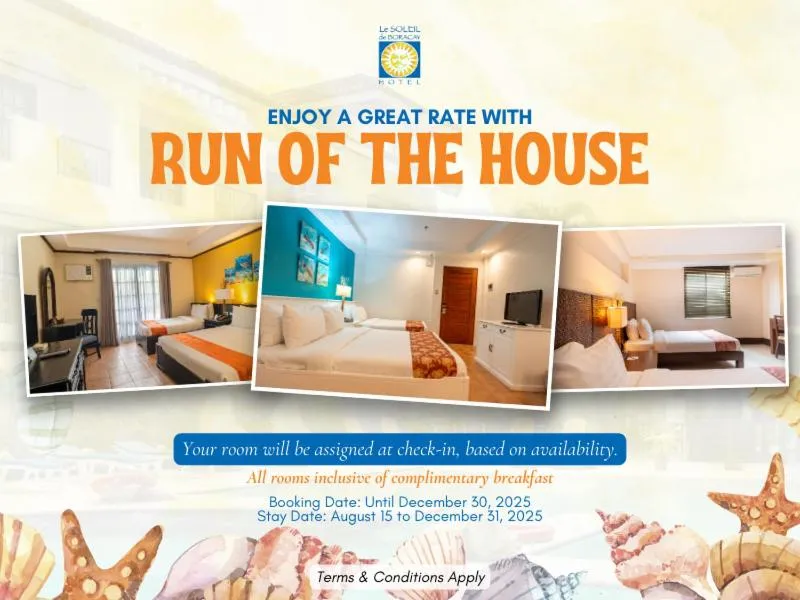 Text overlay in Le Soleil de Boracay Hotel