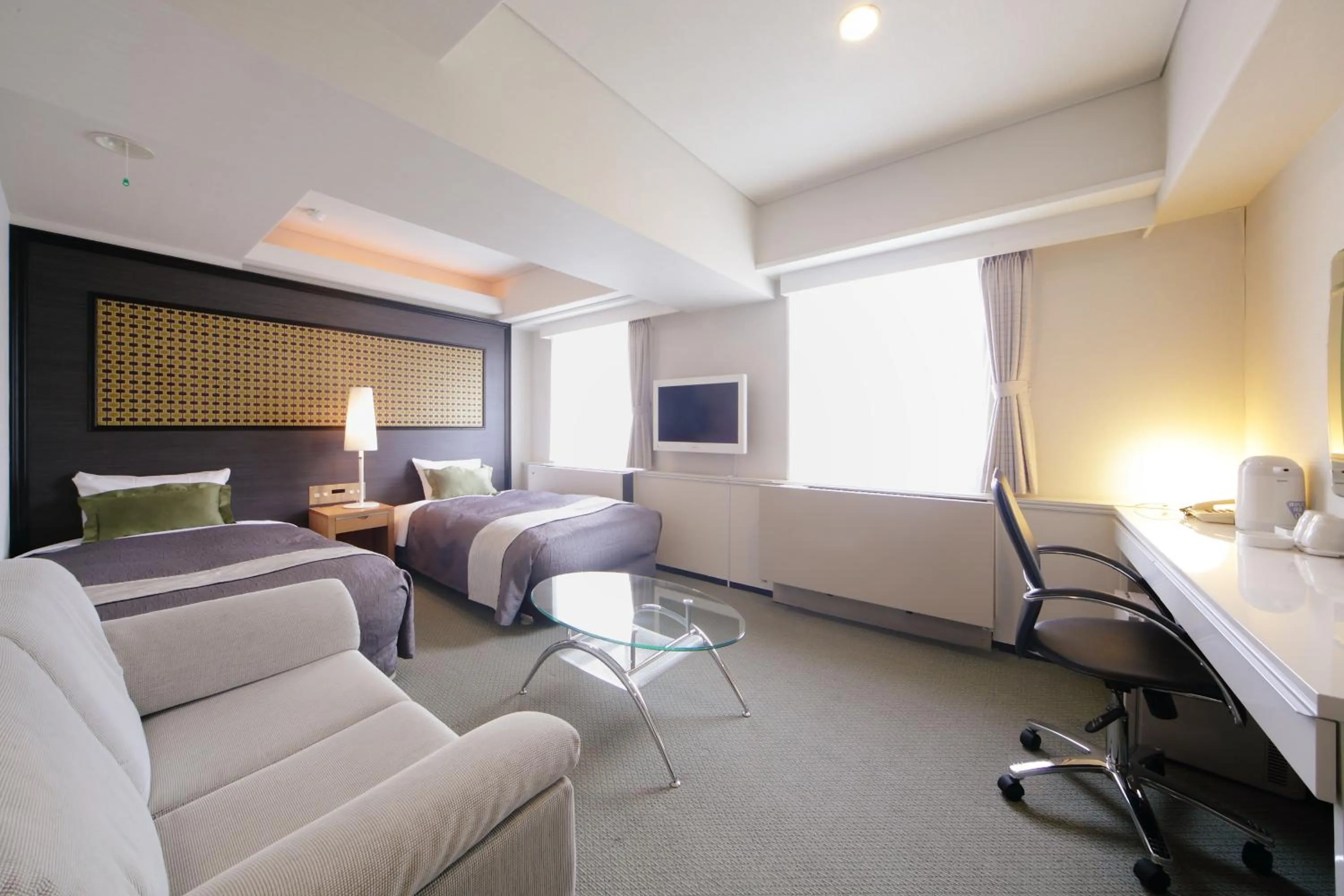 Photo of the whole room, Bed in Grand Park Hotel EX Fukushimaebisu