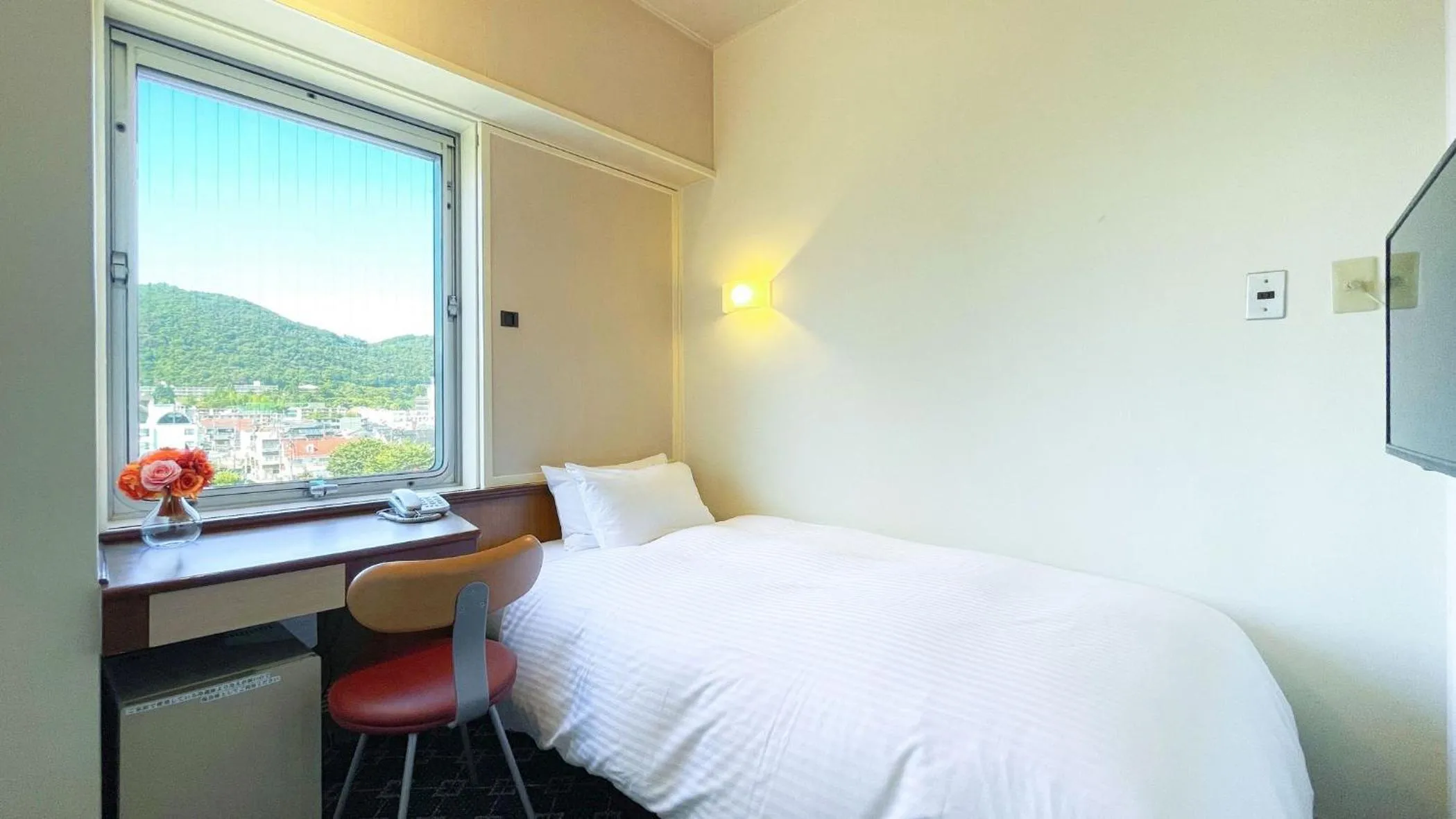 Bed in Grand Park Hotel EX Fukushimaebisu