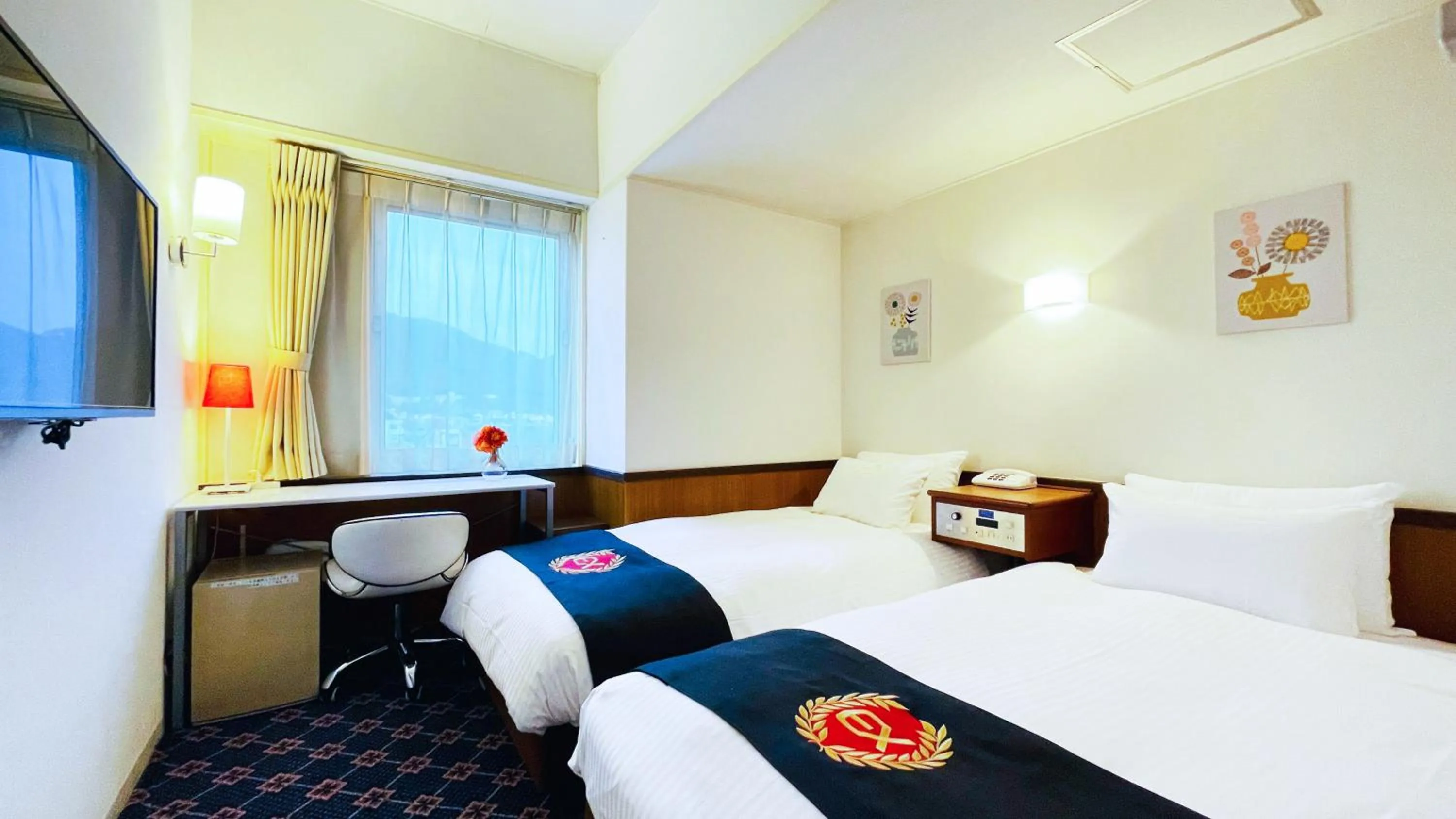 Bed in Grand Park Hotel EX Fukushimaebisu