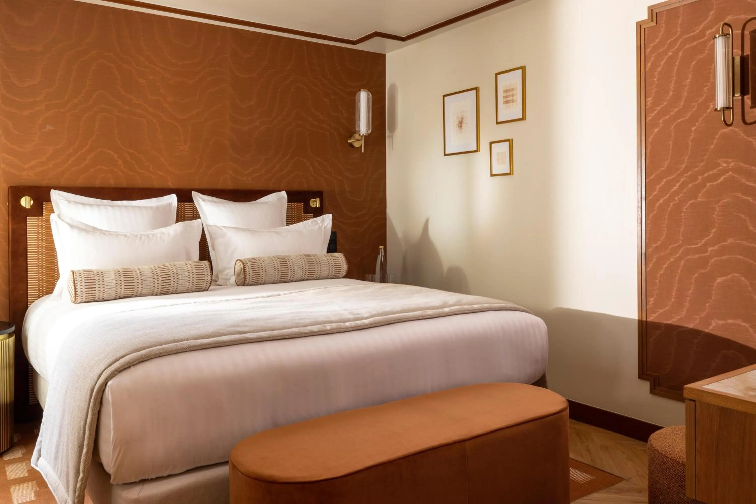 Bed in Hôtel Filigrane & Spa