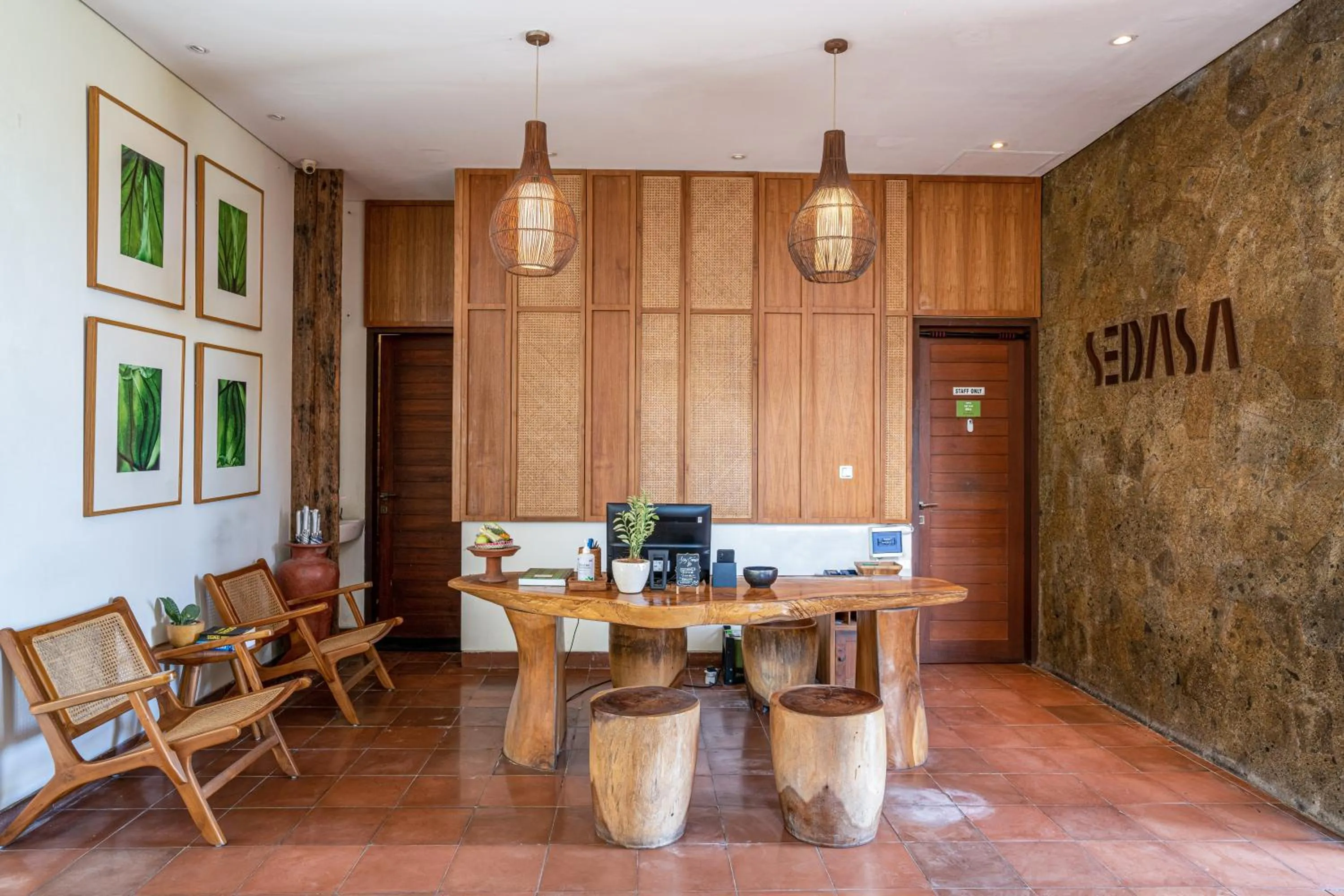 Lobby or reception in Sedasa Lodge