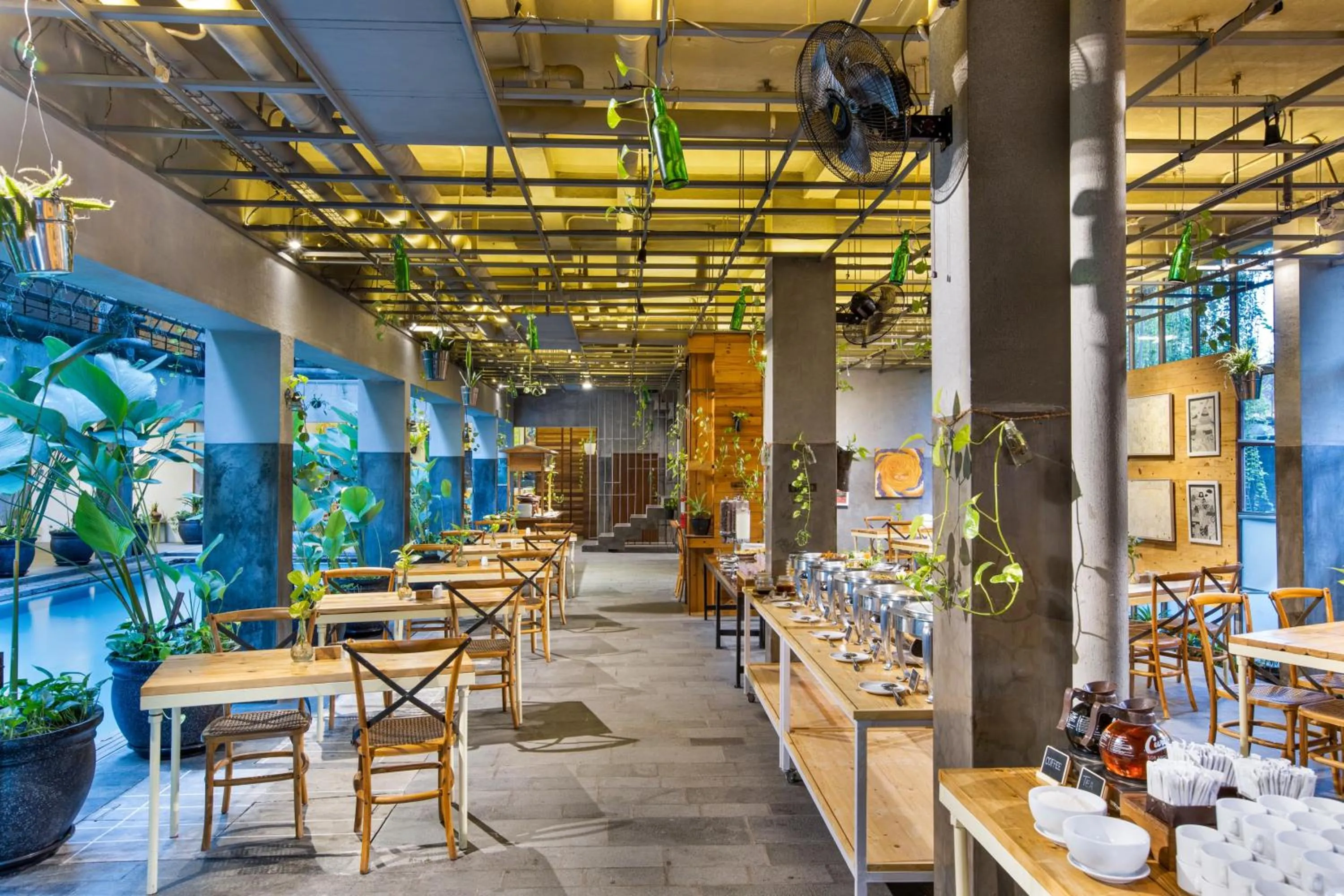 Restaurant/places to eat in Greenhost Boutique Hotel Prawirotaman