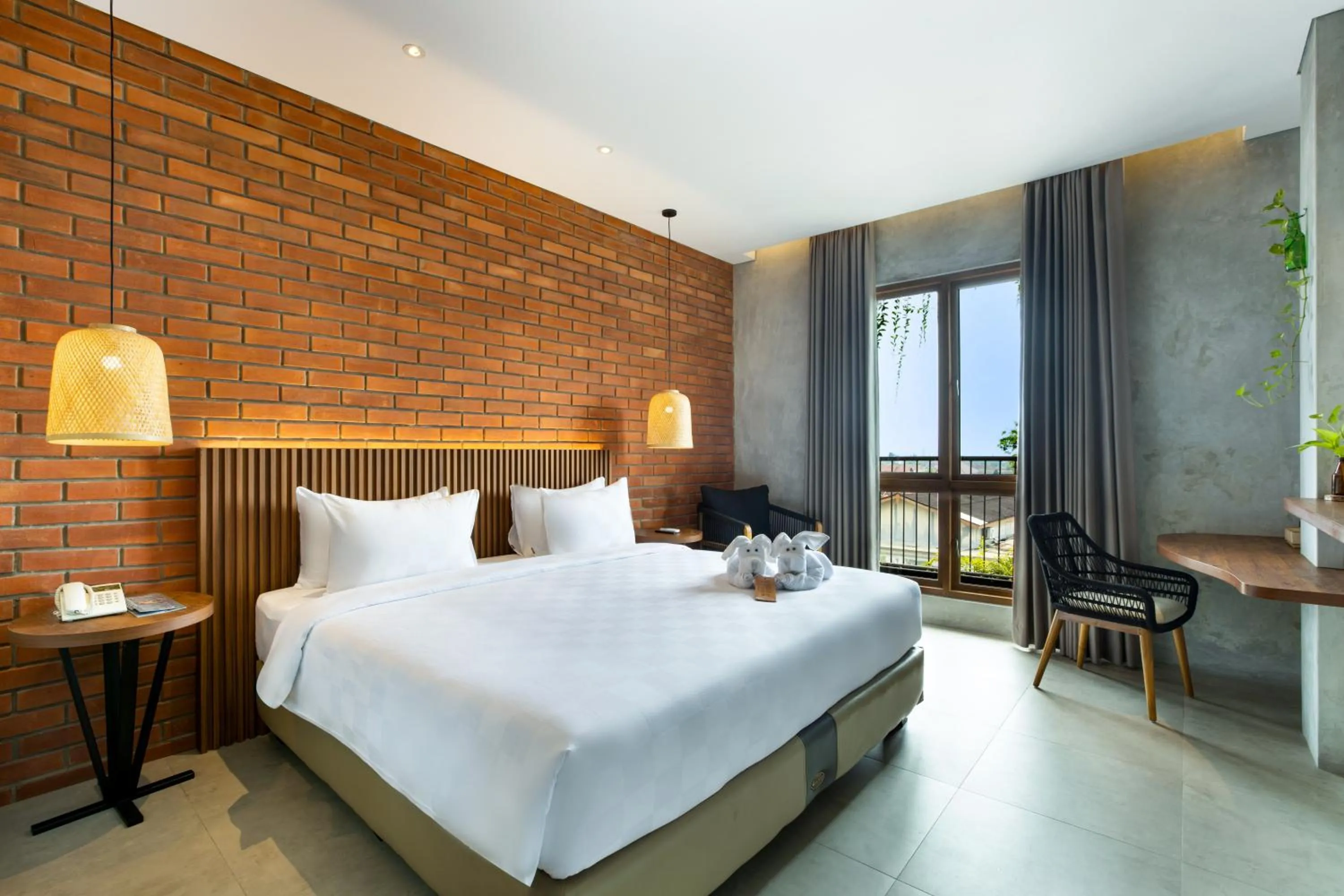 Bedroom, Bed in Greenhost Boutique Hotel Prawirotaman