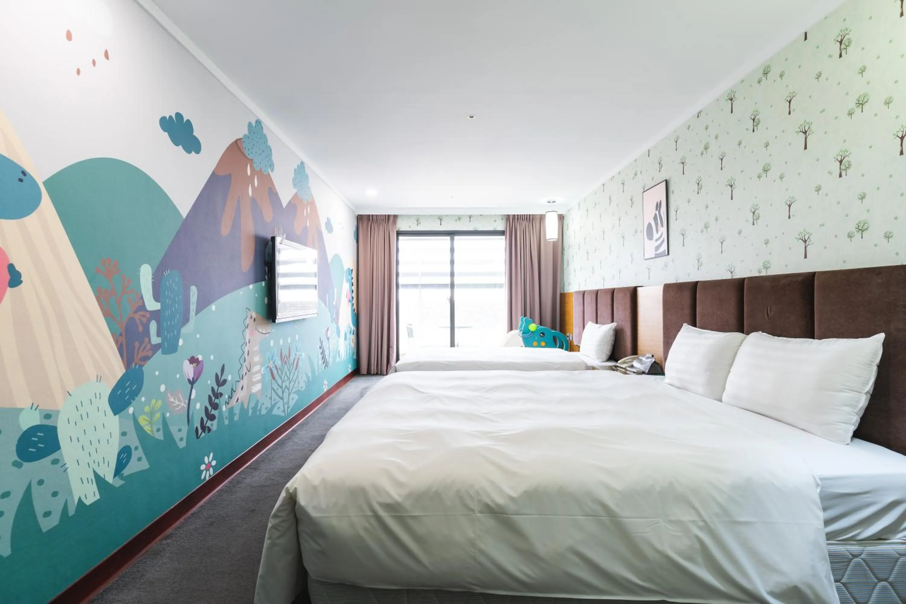 Bed in Shianghu Boutique Hotel