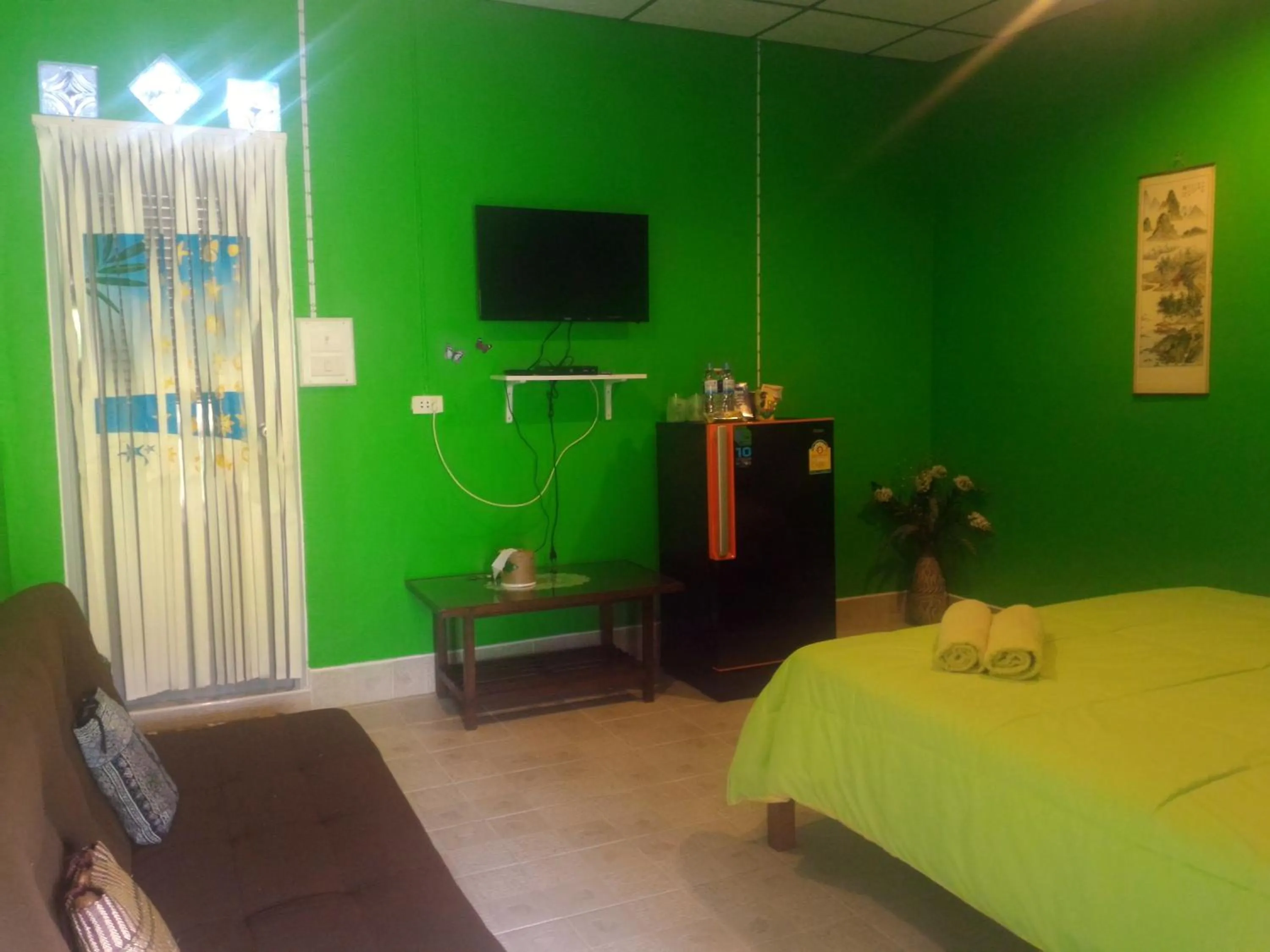 Decorative detail, Bed in Baan Benjathip