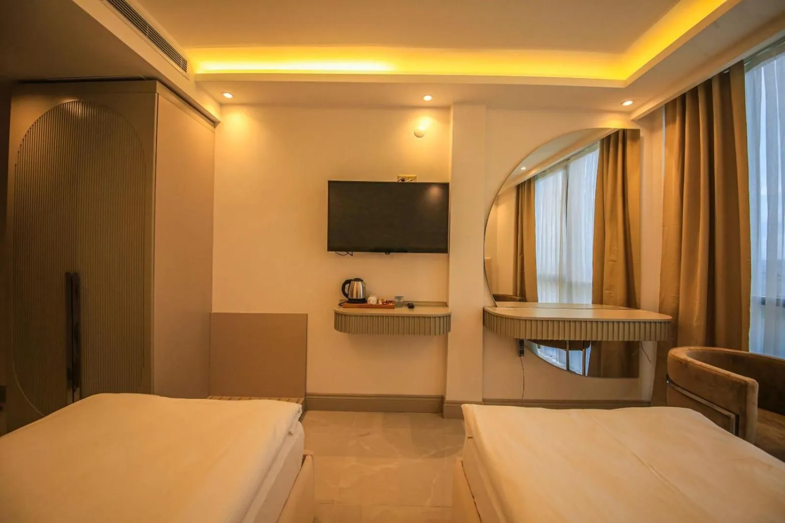 TV and multimedia, Bed in GÖRGÜLÜ HOTEL