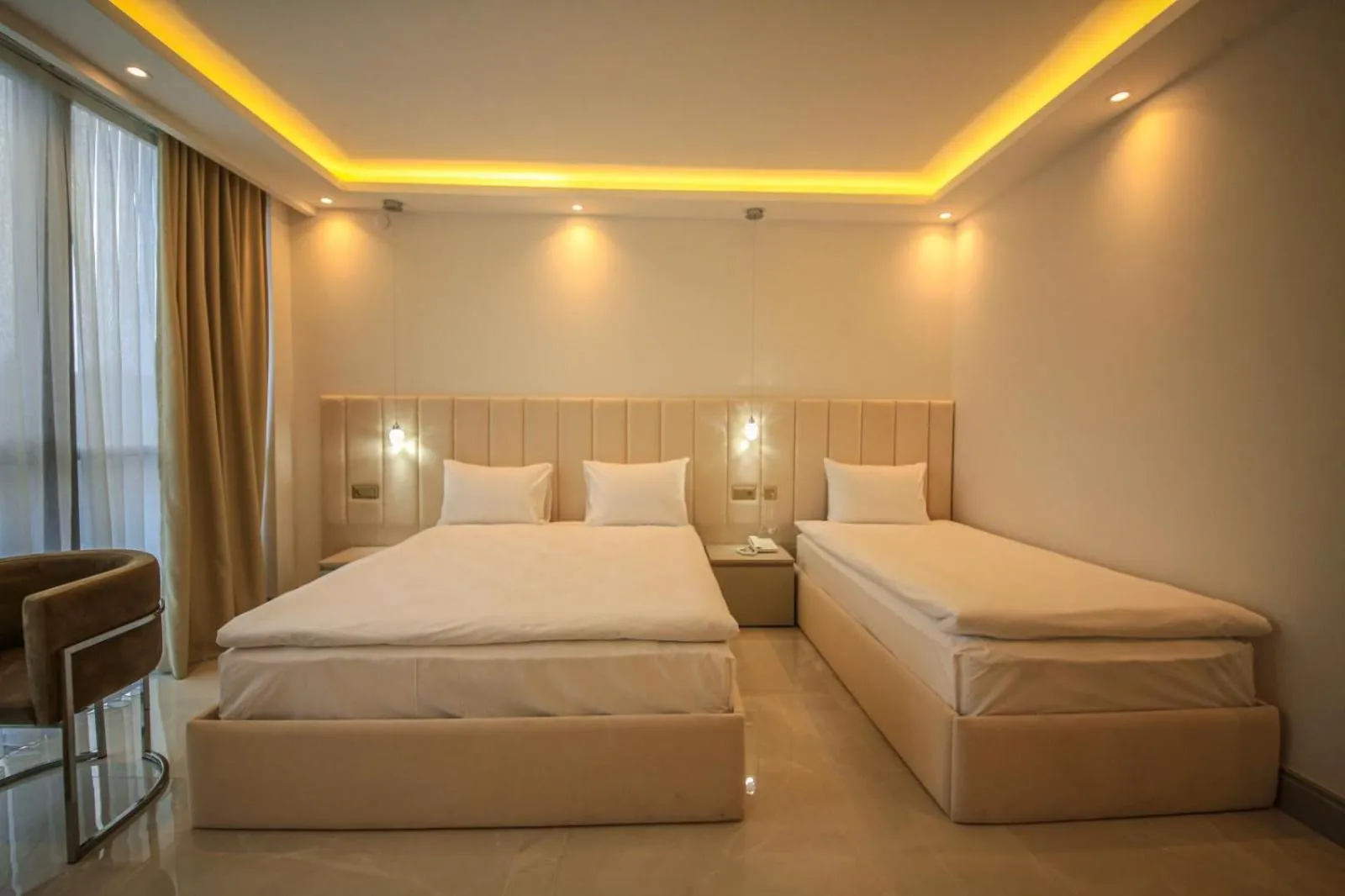 Bed in GÖRGÜLÜ HOTEL