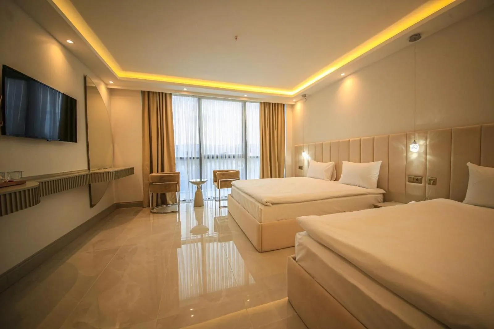 Bed in GÖRGÜLÜ HOTEL