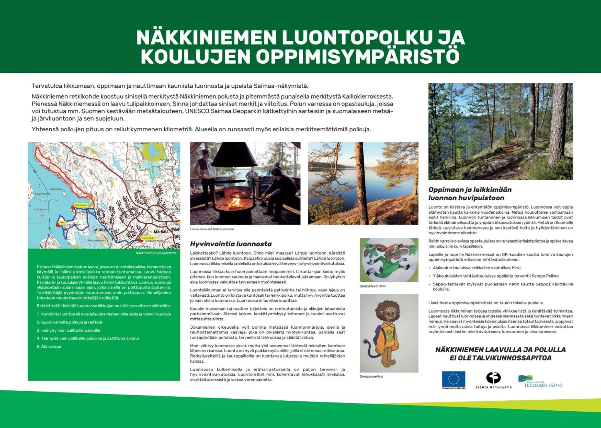 Hiking in Salpalinjan Hovi