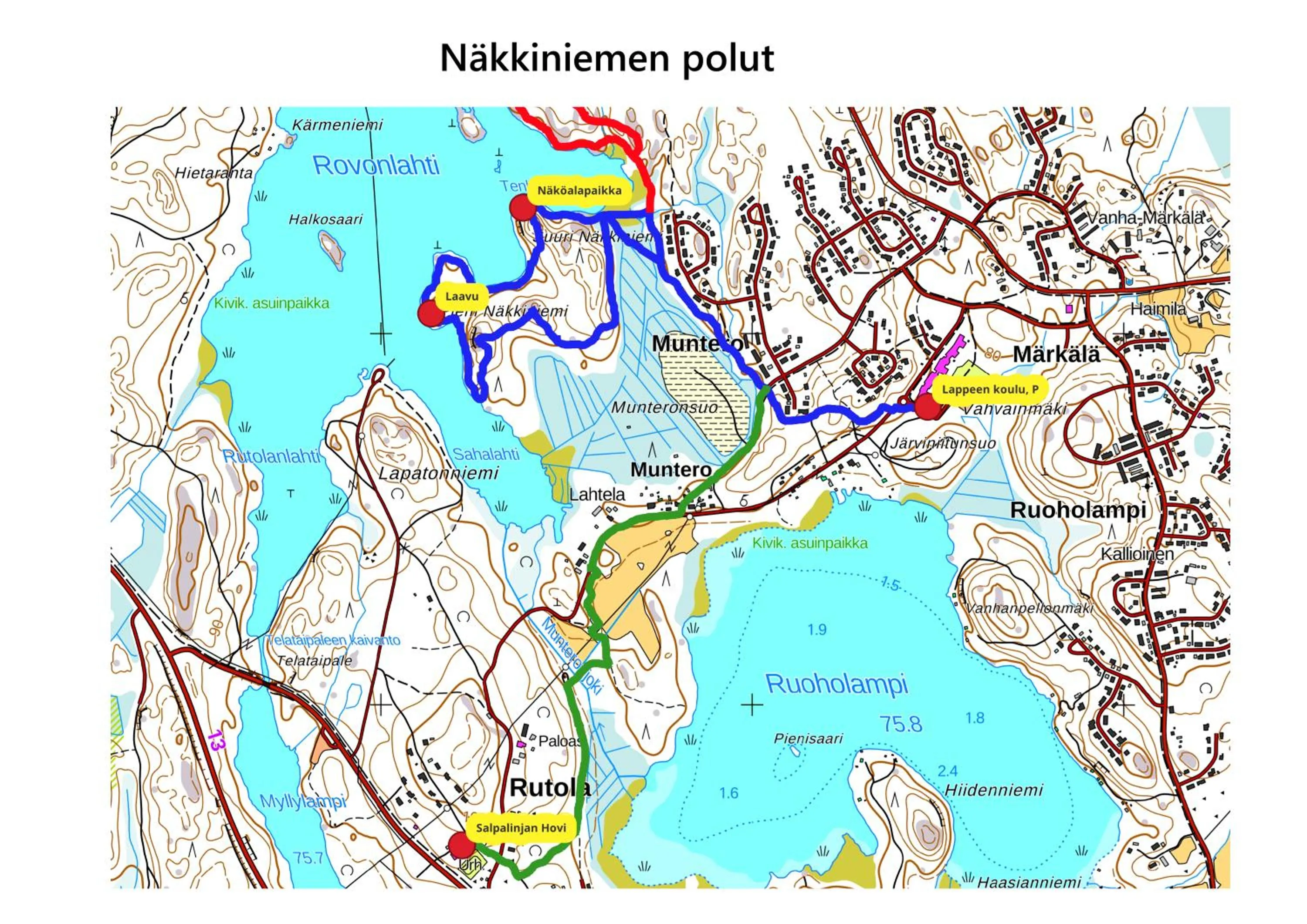 Hiking in Salpalinjan Hovi