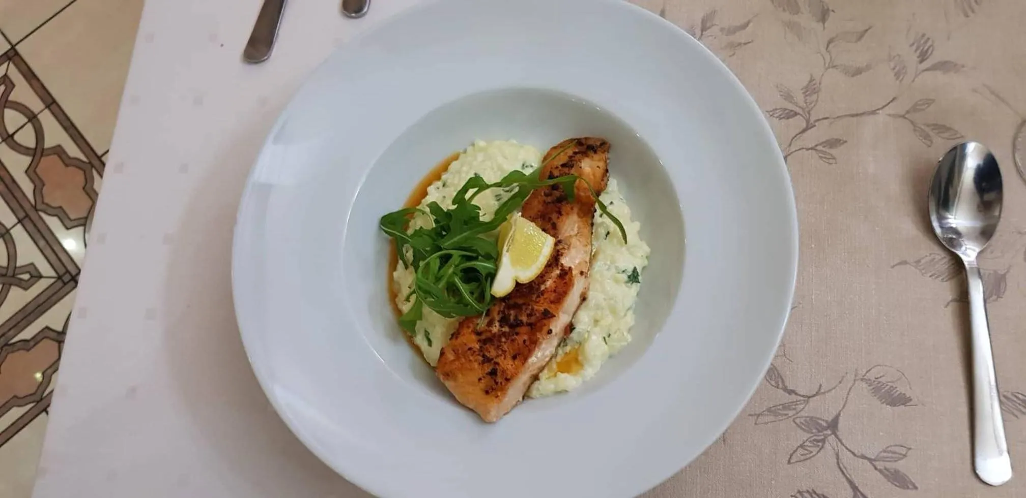 Food close-up in Hotel Barbakan