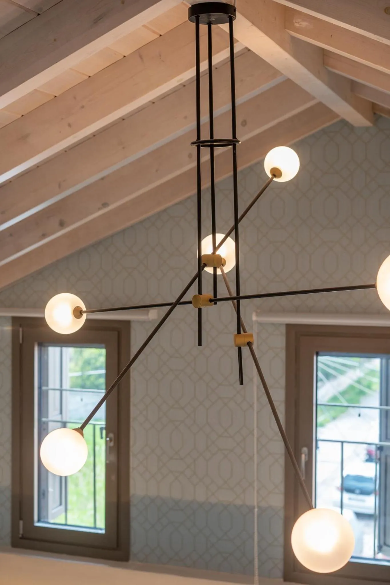 Decorative detail in Akti Vigla Apartments