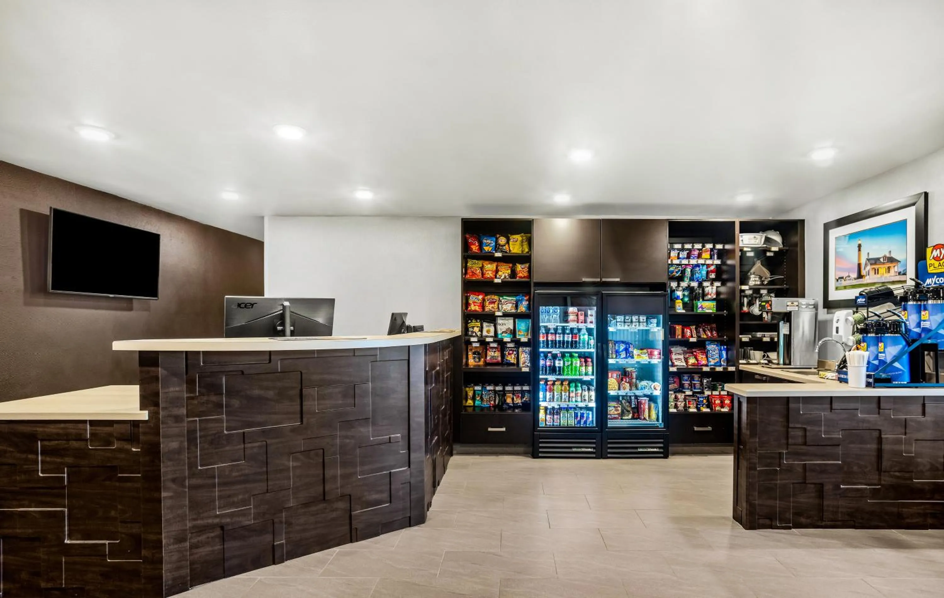 Lobby or reception in My Place Hotel-Savannah Airport/Pooler, GA