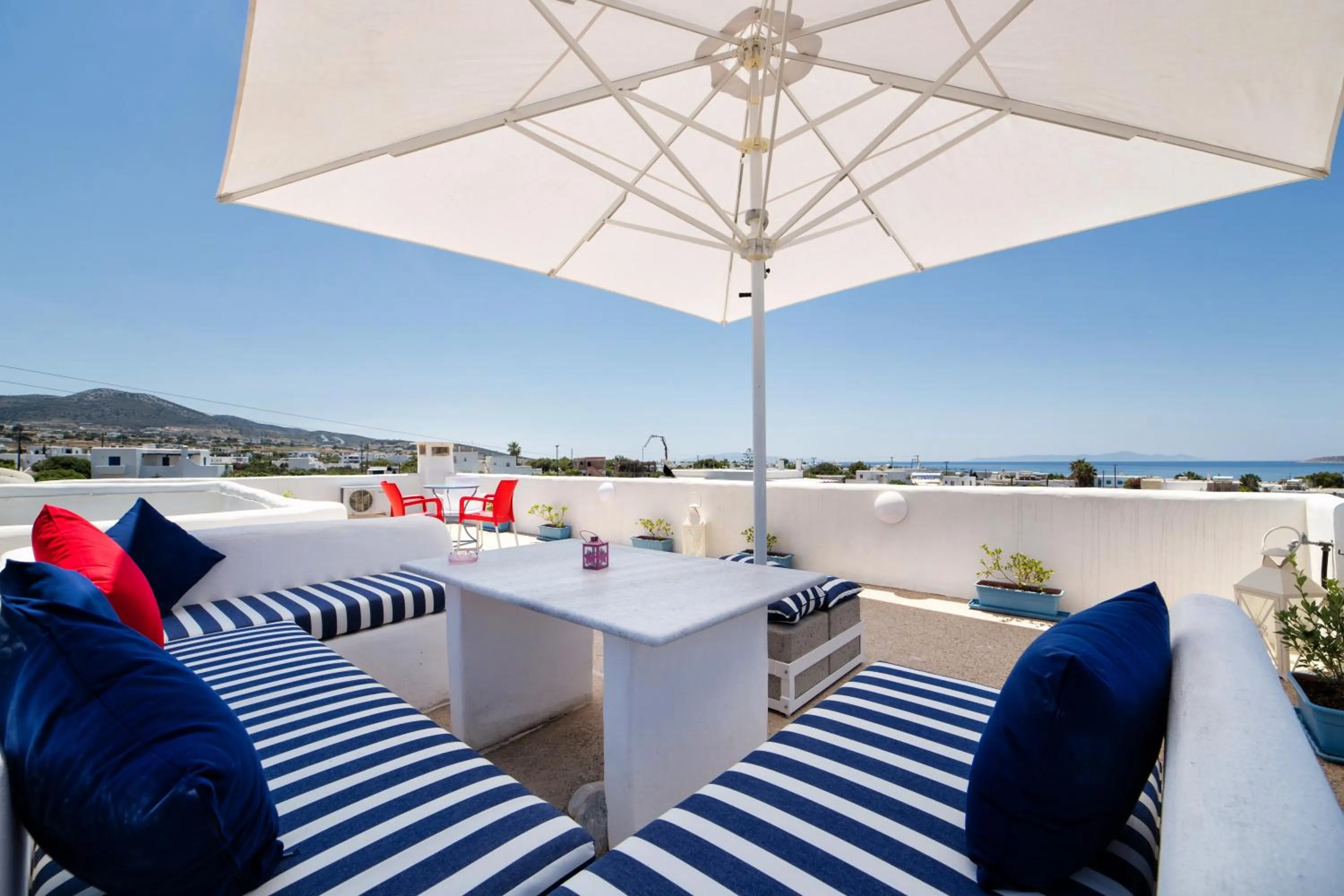 Bird's eye view in Fivos Apartments