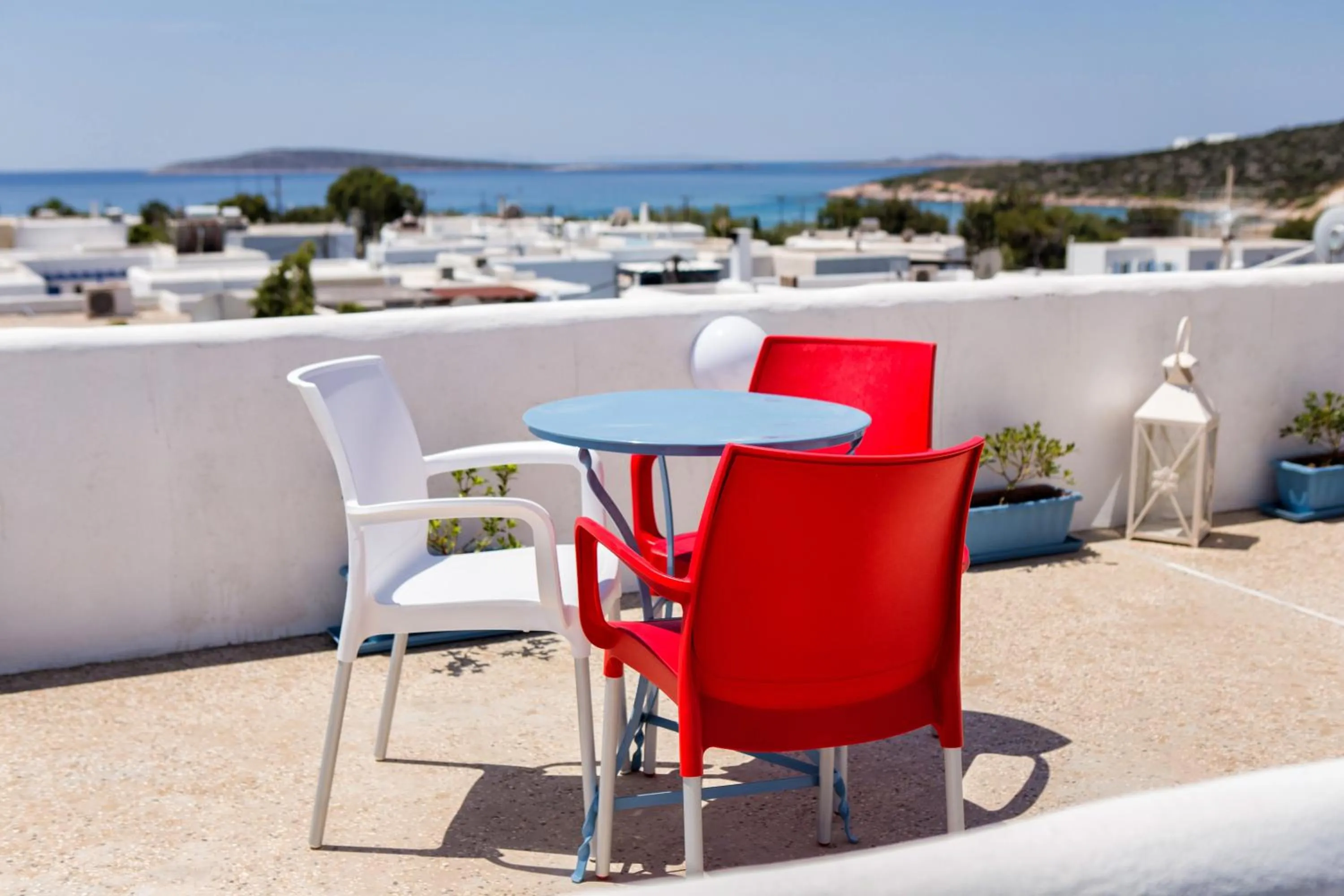 City view in Fivos Apartments