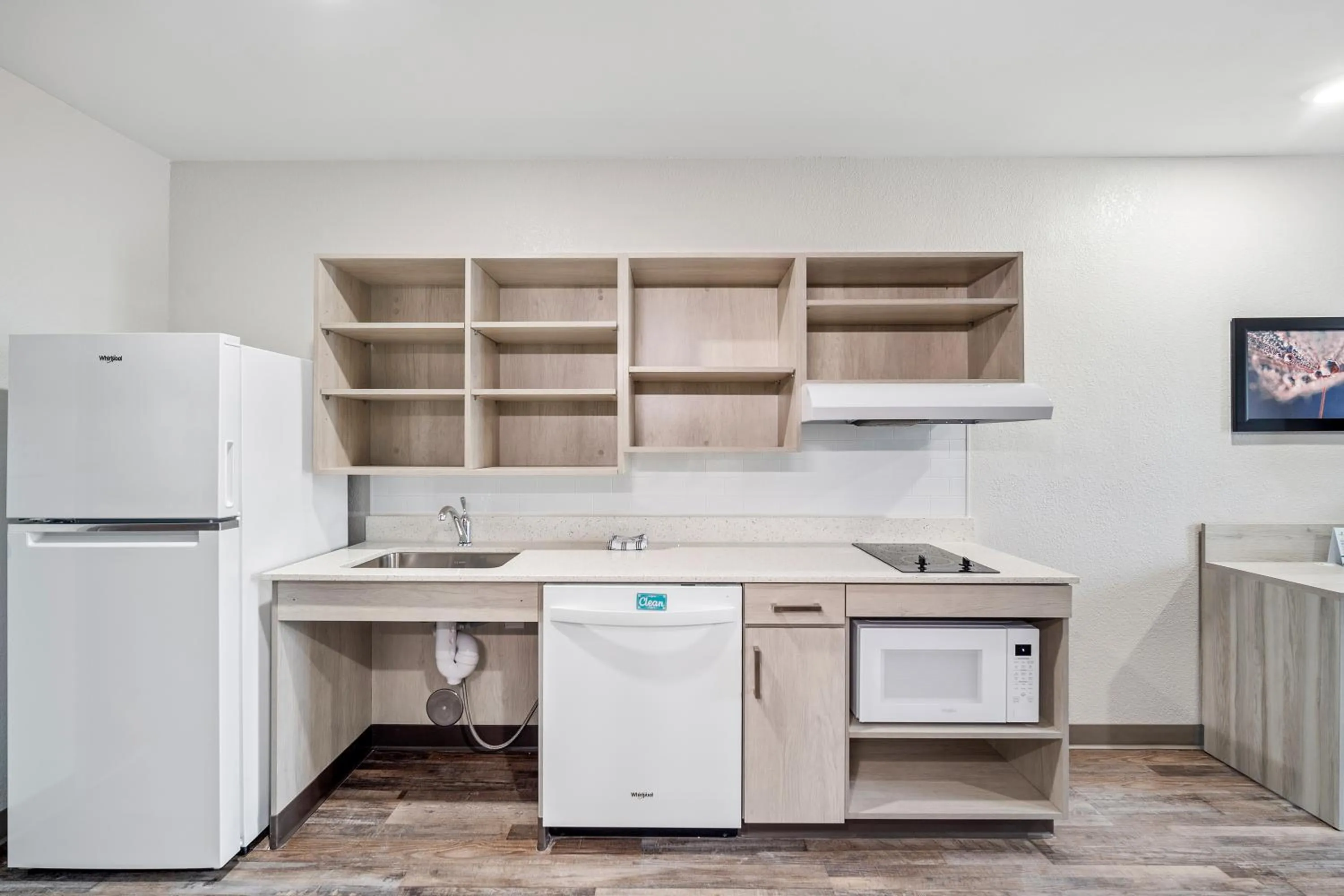Kitchen or kitchenette in WoodSpring Suites Fort Myers - Cape Coral