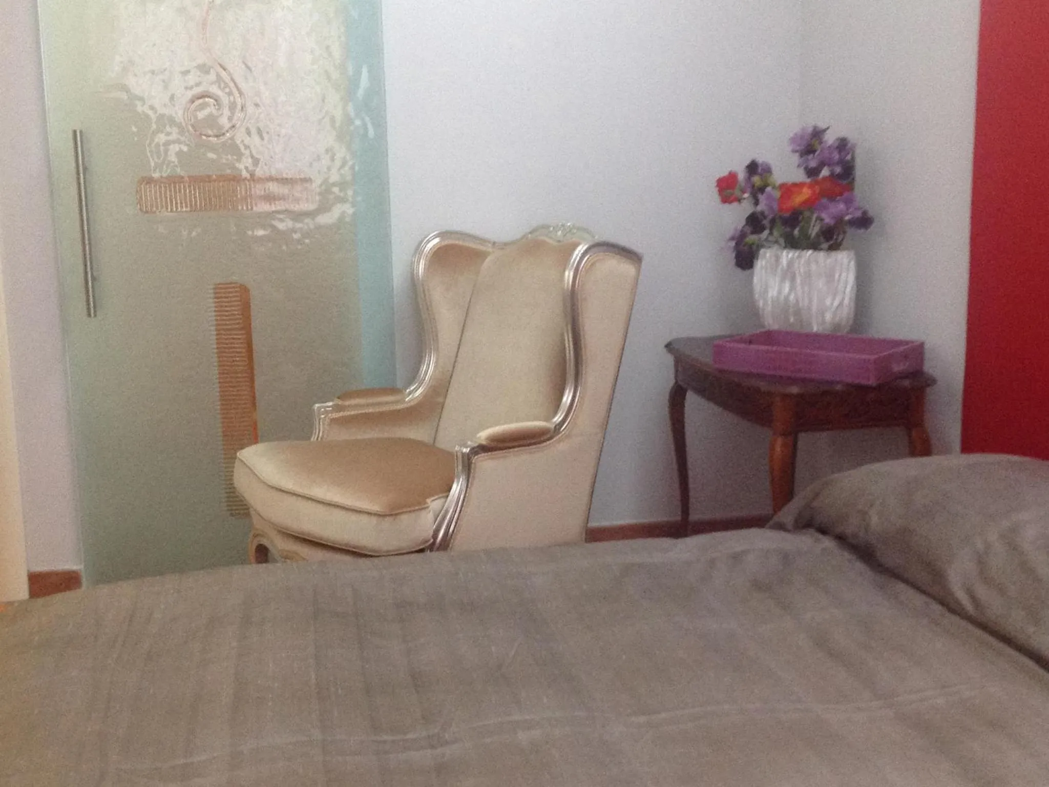 Bathroom, Bed in Bed and breakfast Ellera Viterbo