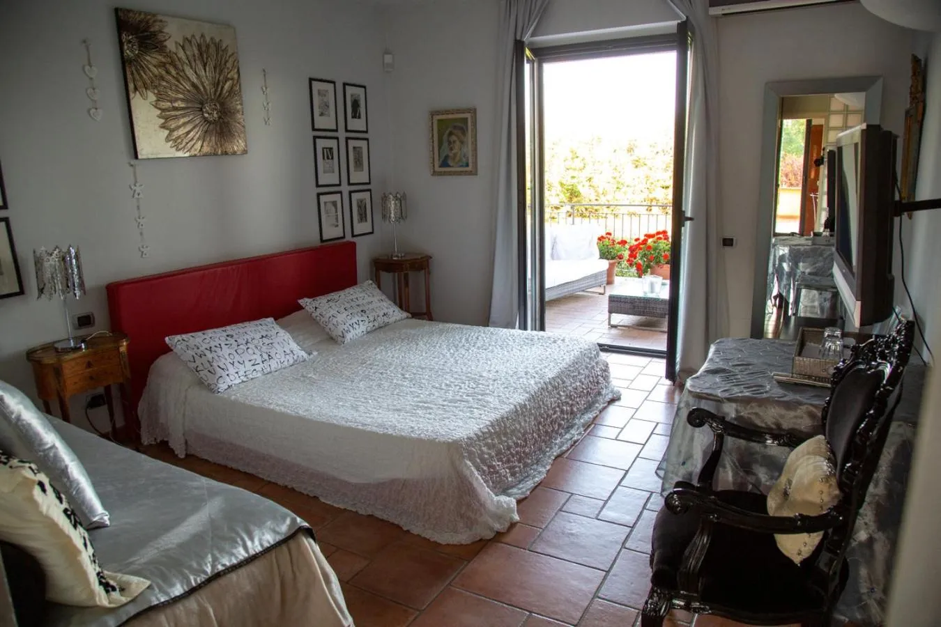 Bed in Bed and breakfast Ellera Viterbo