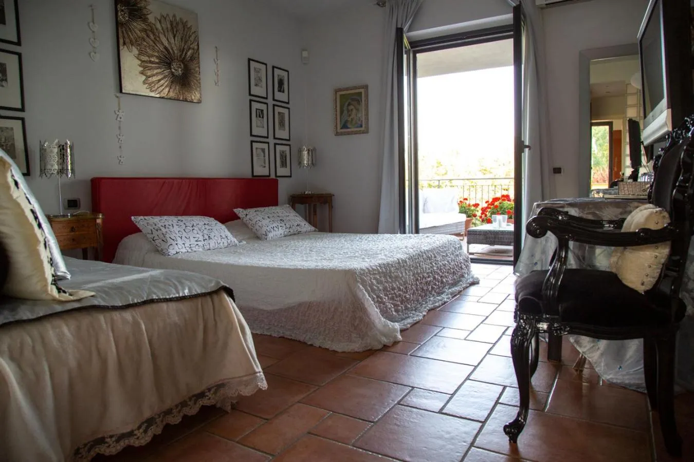 Bed in Bed and breakfast Ellera Viterbo