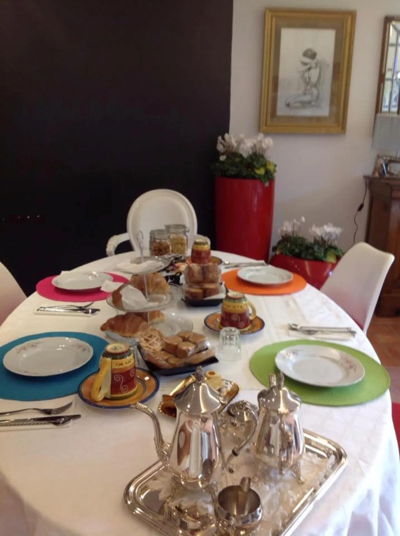 Breakfast in Bed and breakfast Ellera Viterbo