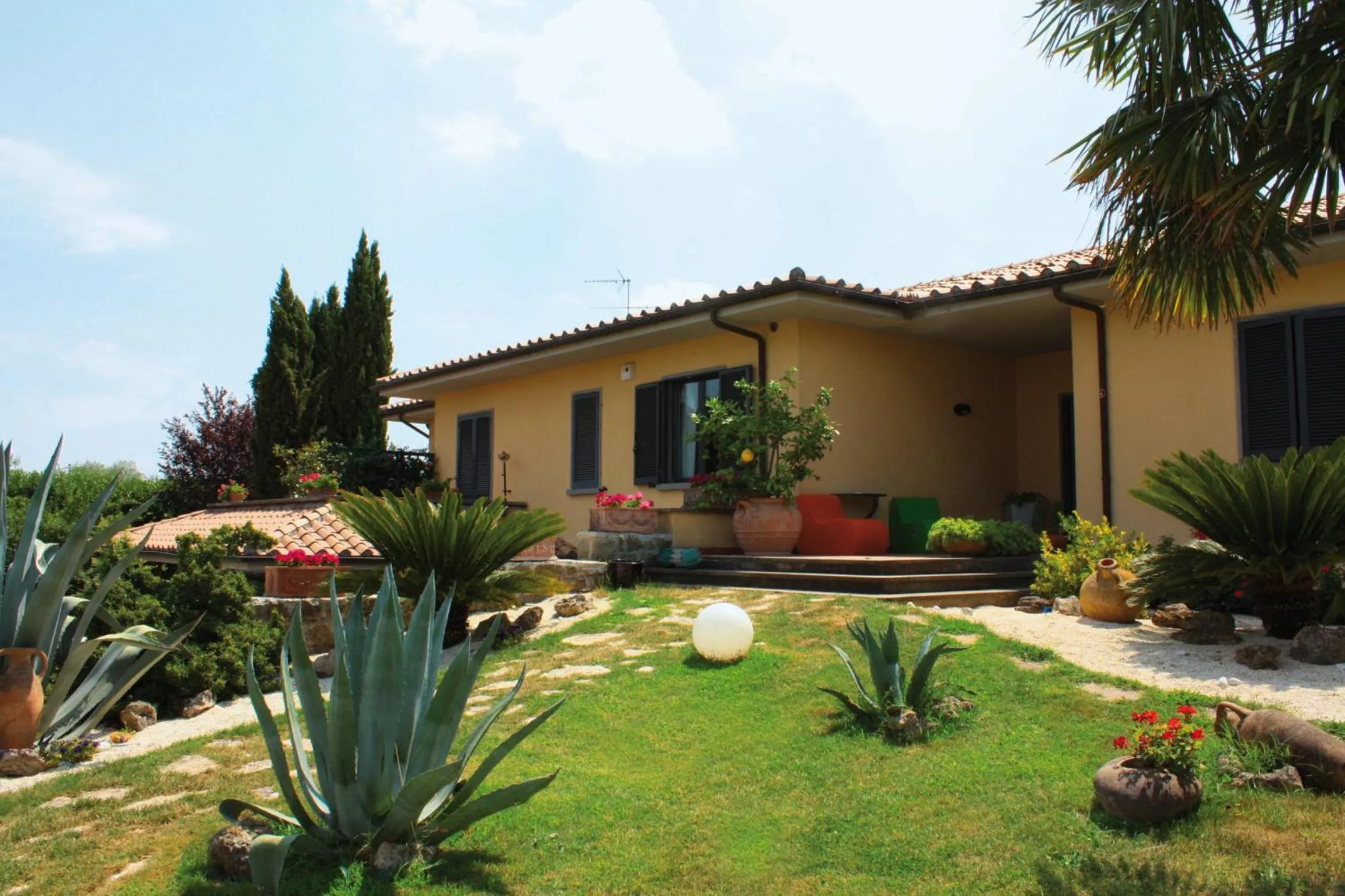 Garden in Bed and breakfast Ellera Viterbo