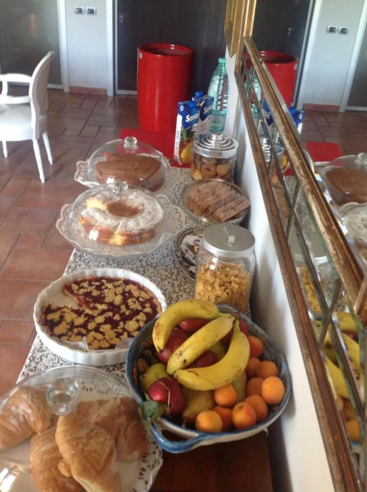 Breakfast in Bed and breakfast Ellera Viterbo