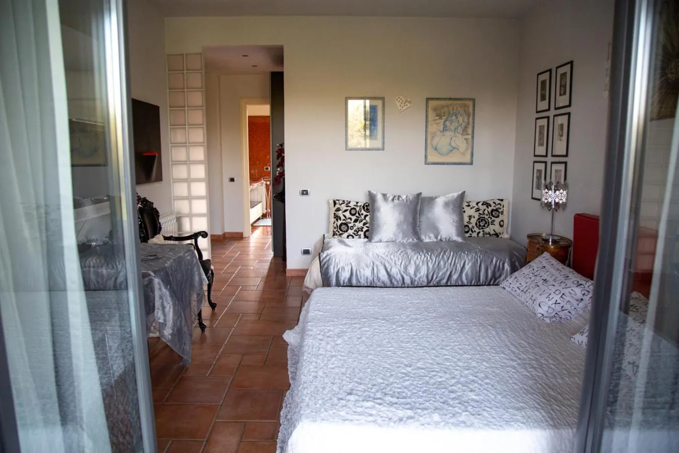 Bed in Bed and breakfast Ellera Viterbo