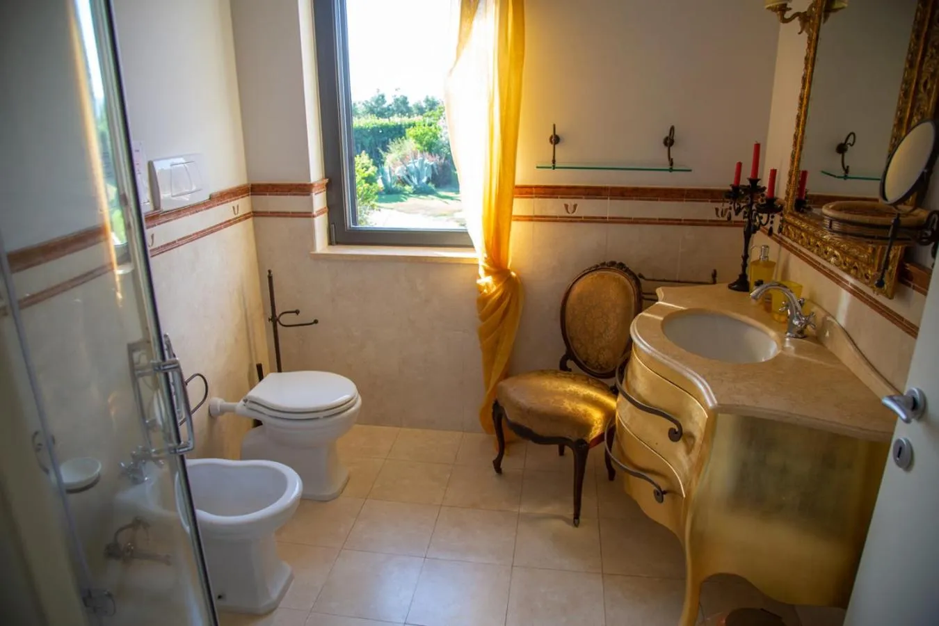Toilet in Bed and breakfast Ellera Viterbo