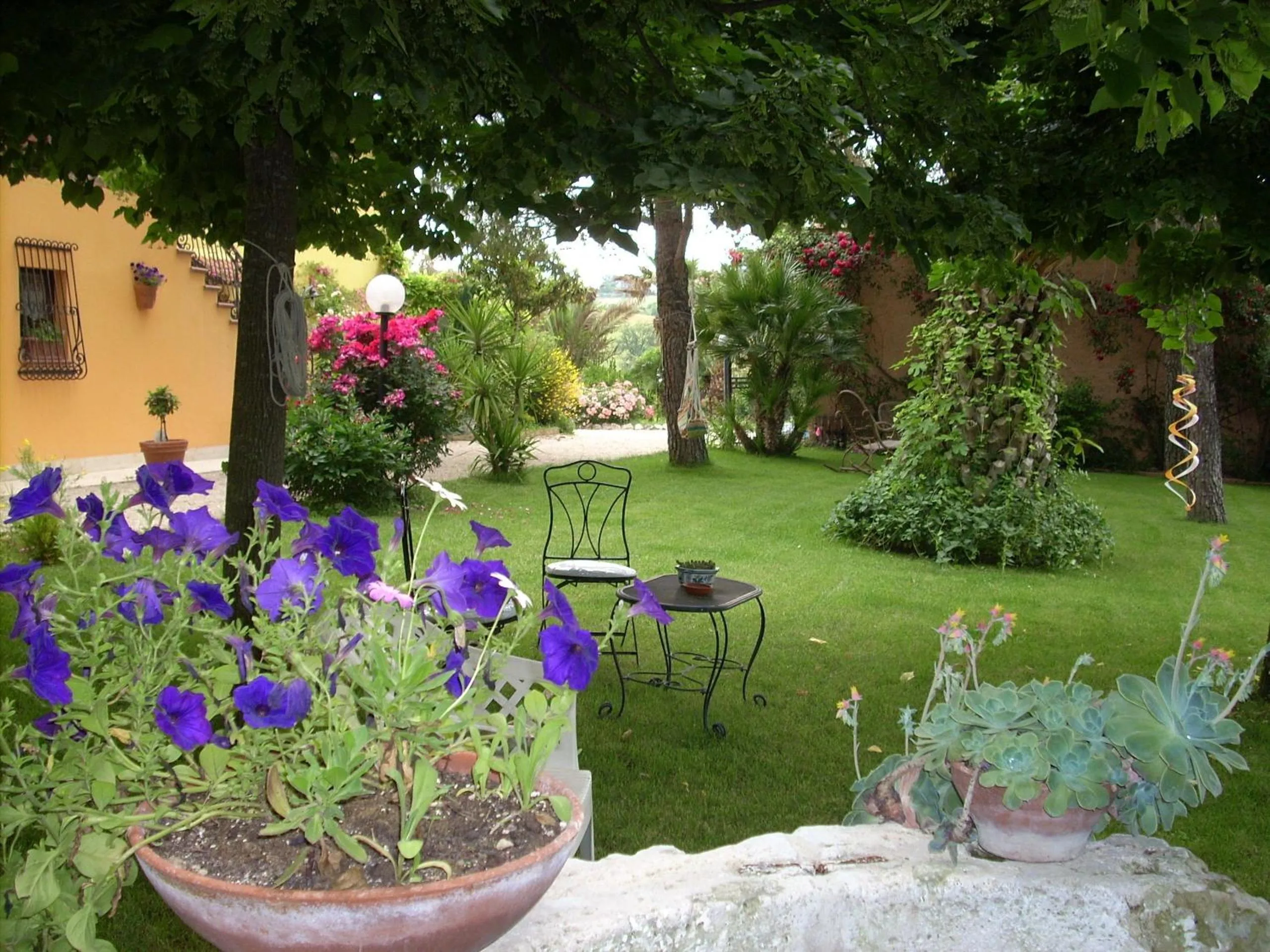 Garden in B&B Piceno