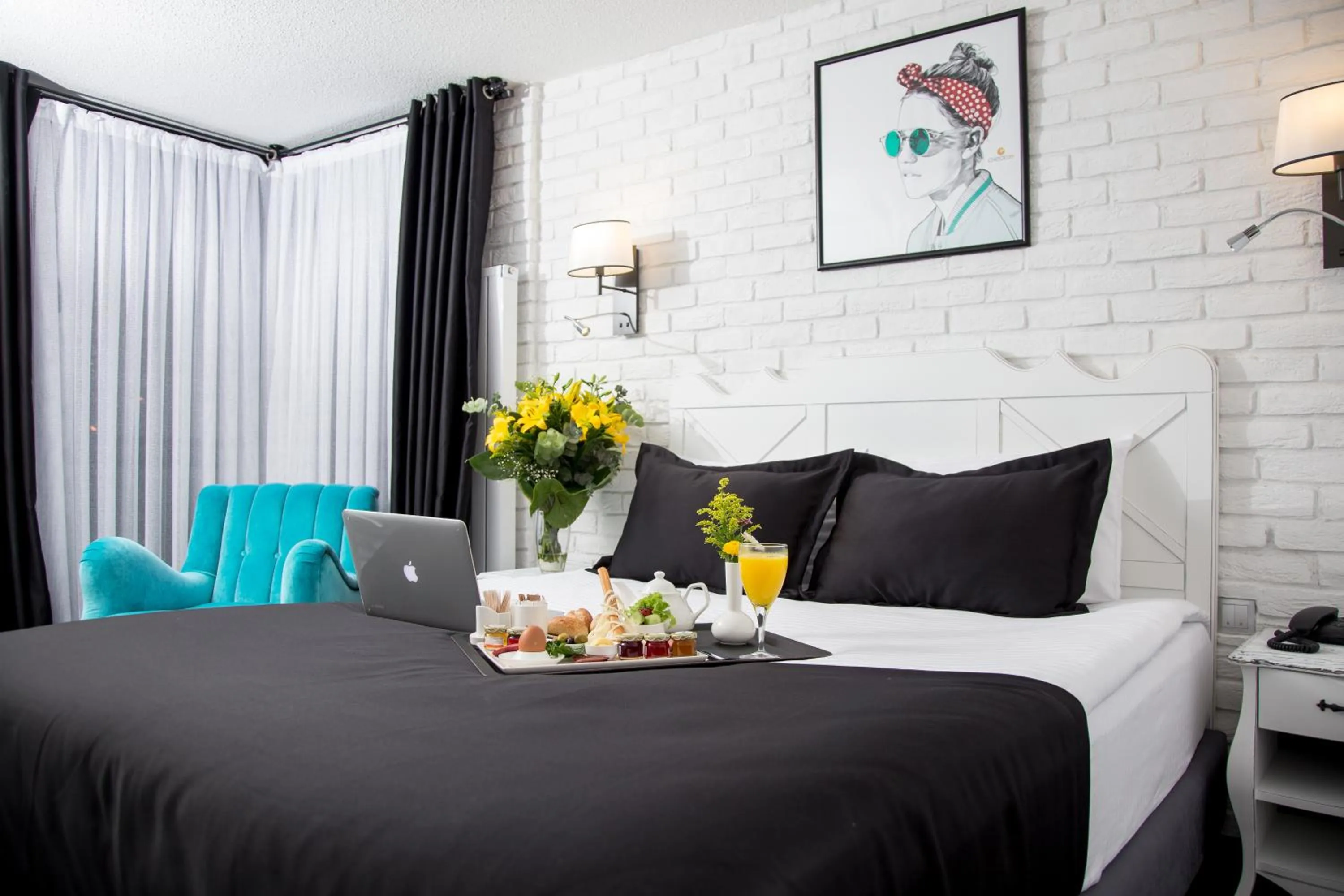 Bed in Check Inn Suite Hotel & SPA