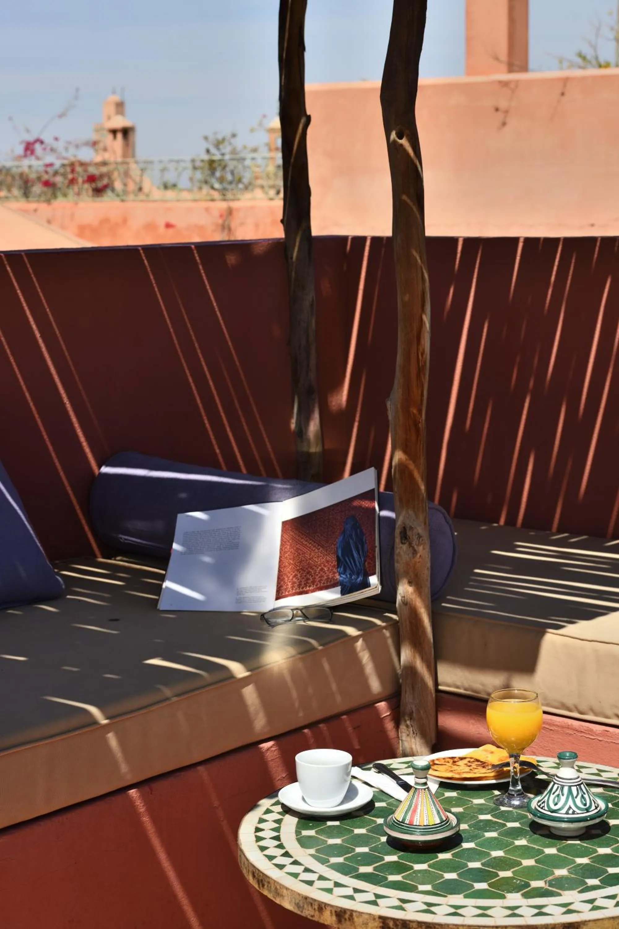 Breakfast in Riad L'Aziza