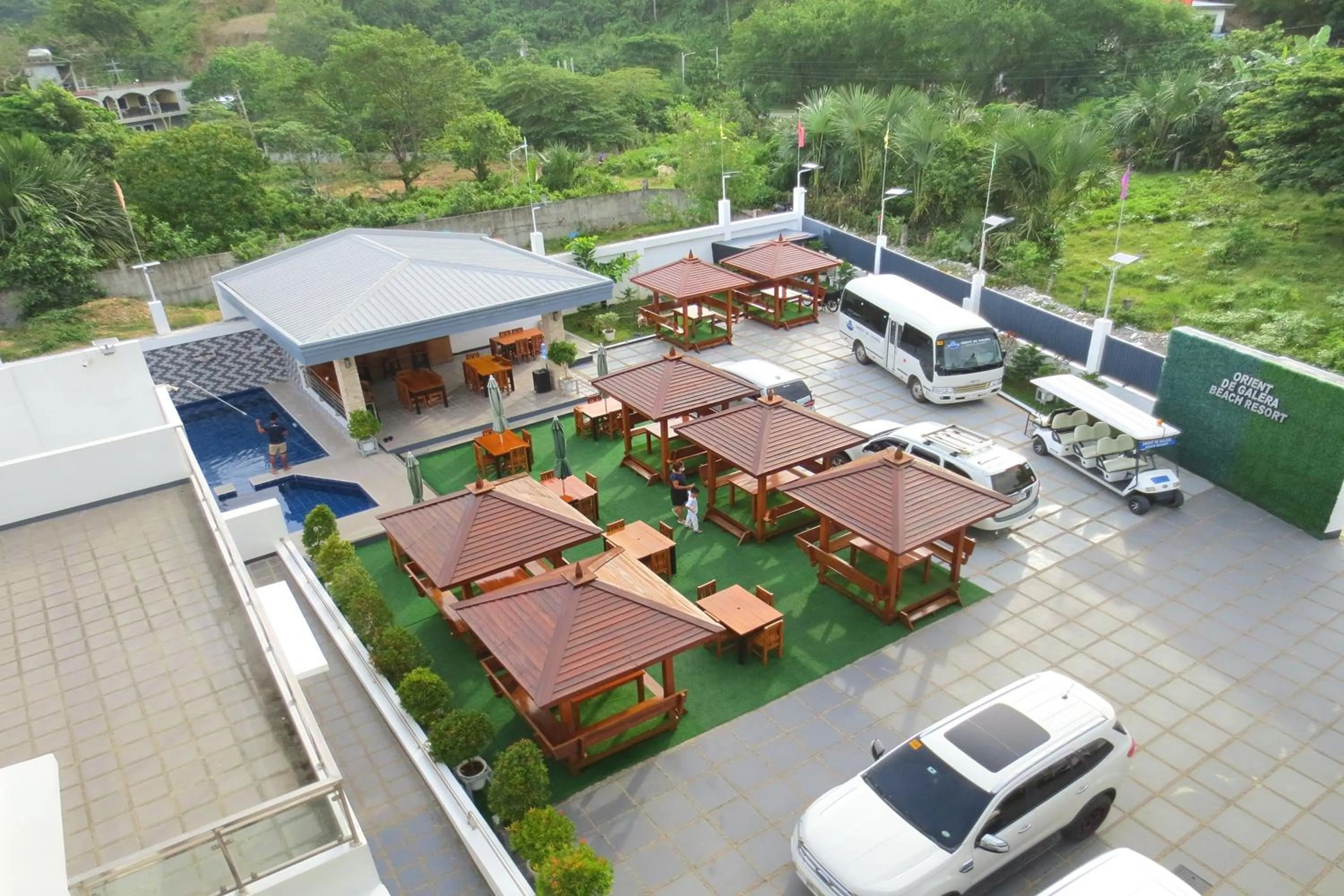 Property building in Orient De Galera Beach Resort