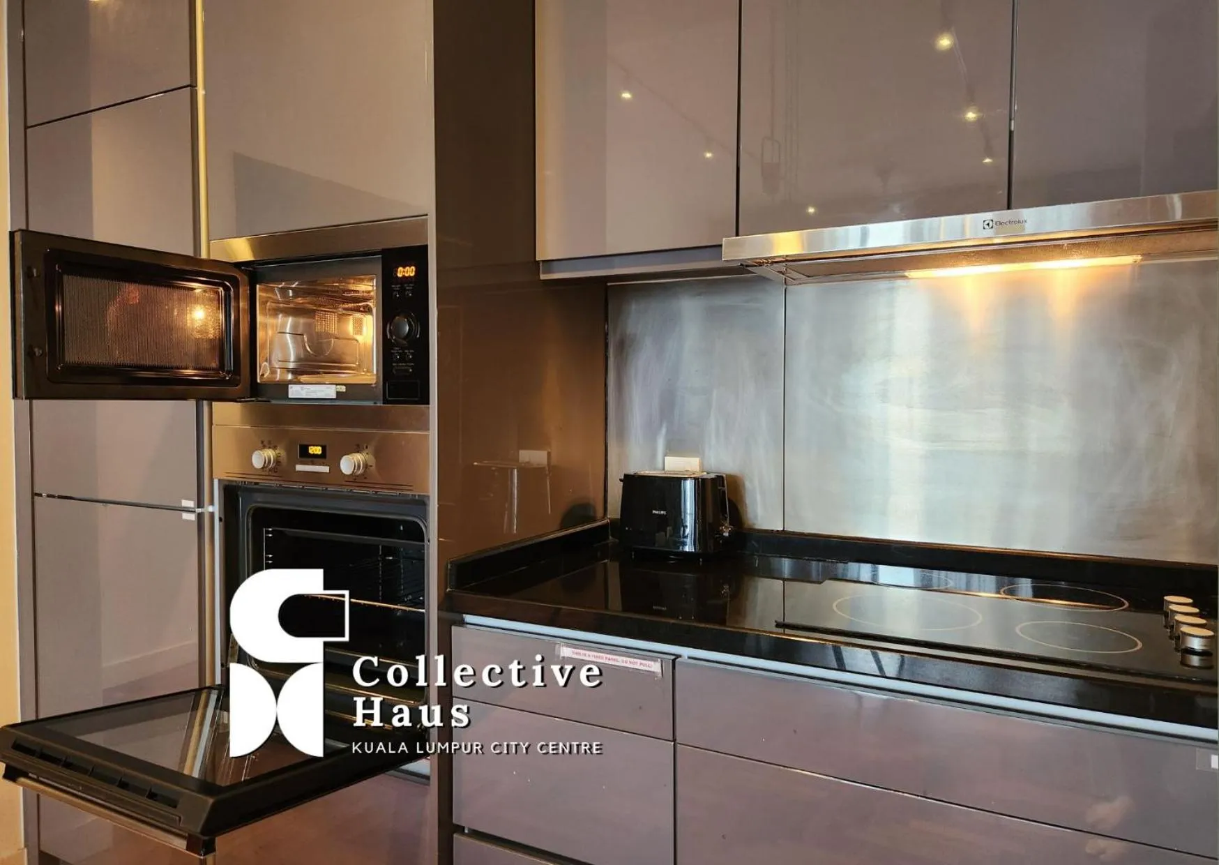 microwave in The Mews KLCC Kuala Lumpur by Collective Haus