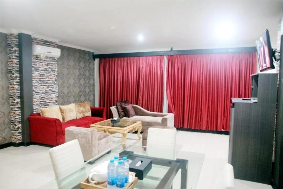 Seating area in Cikidang Resort