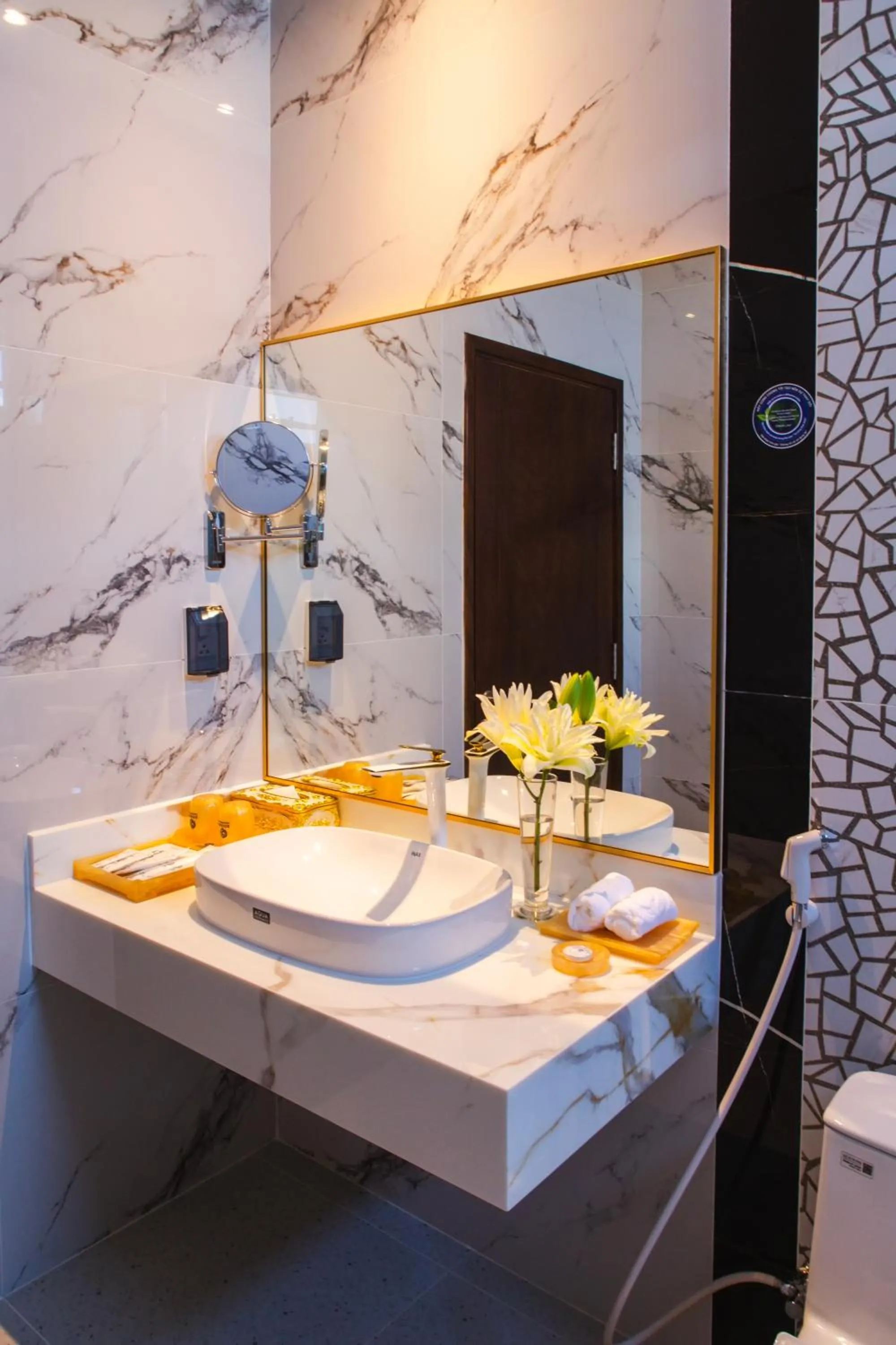 Bathroom in SANDALS AQUILA HOTEL