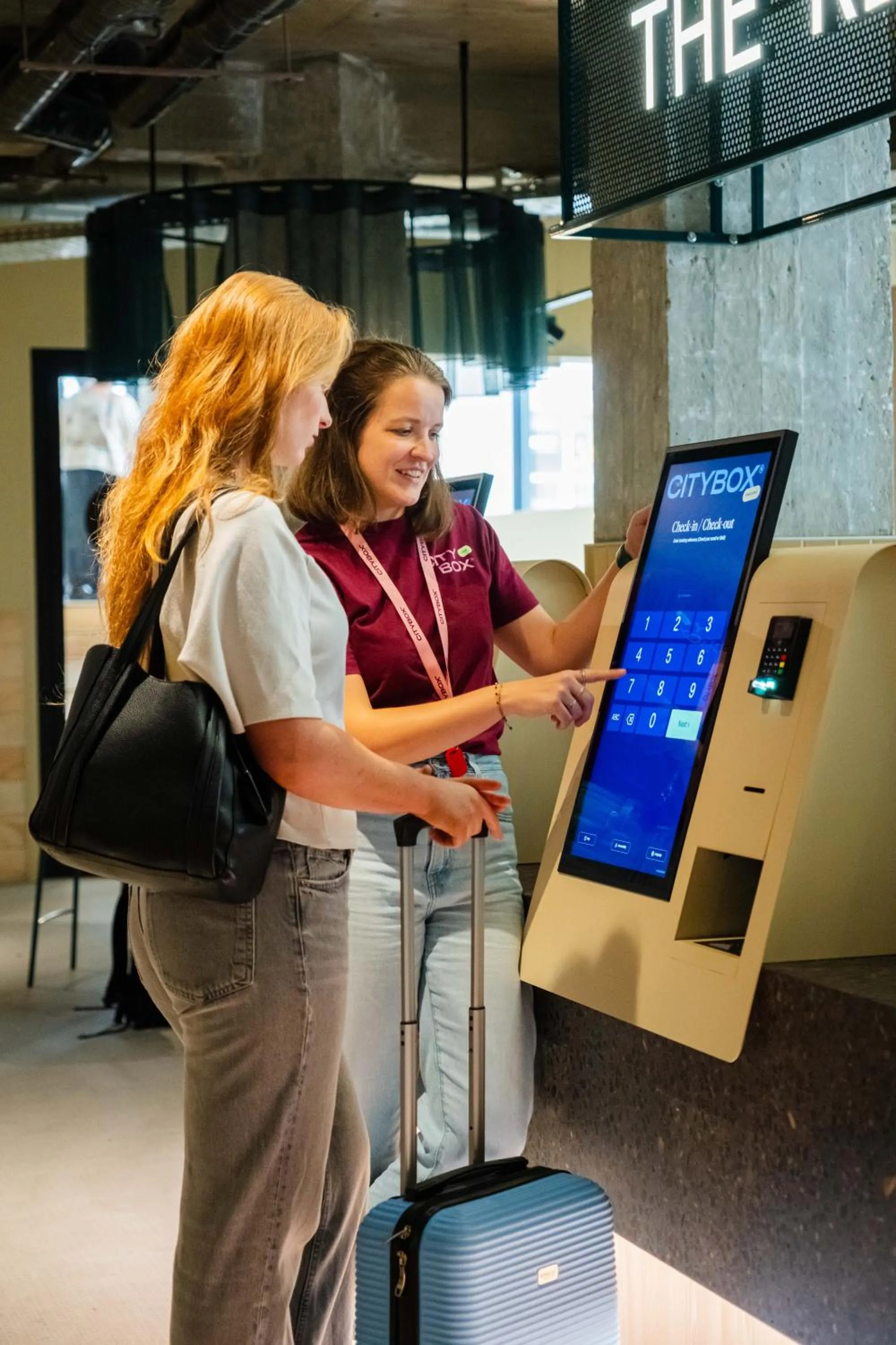 Lobby or reception in Citybox Brussels Centre Louise