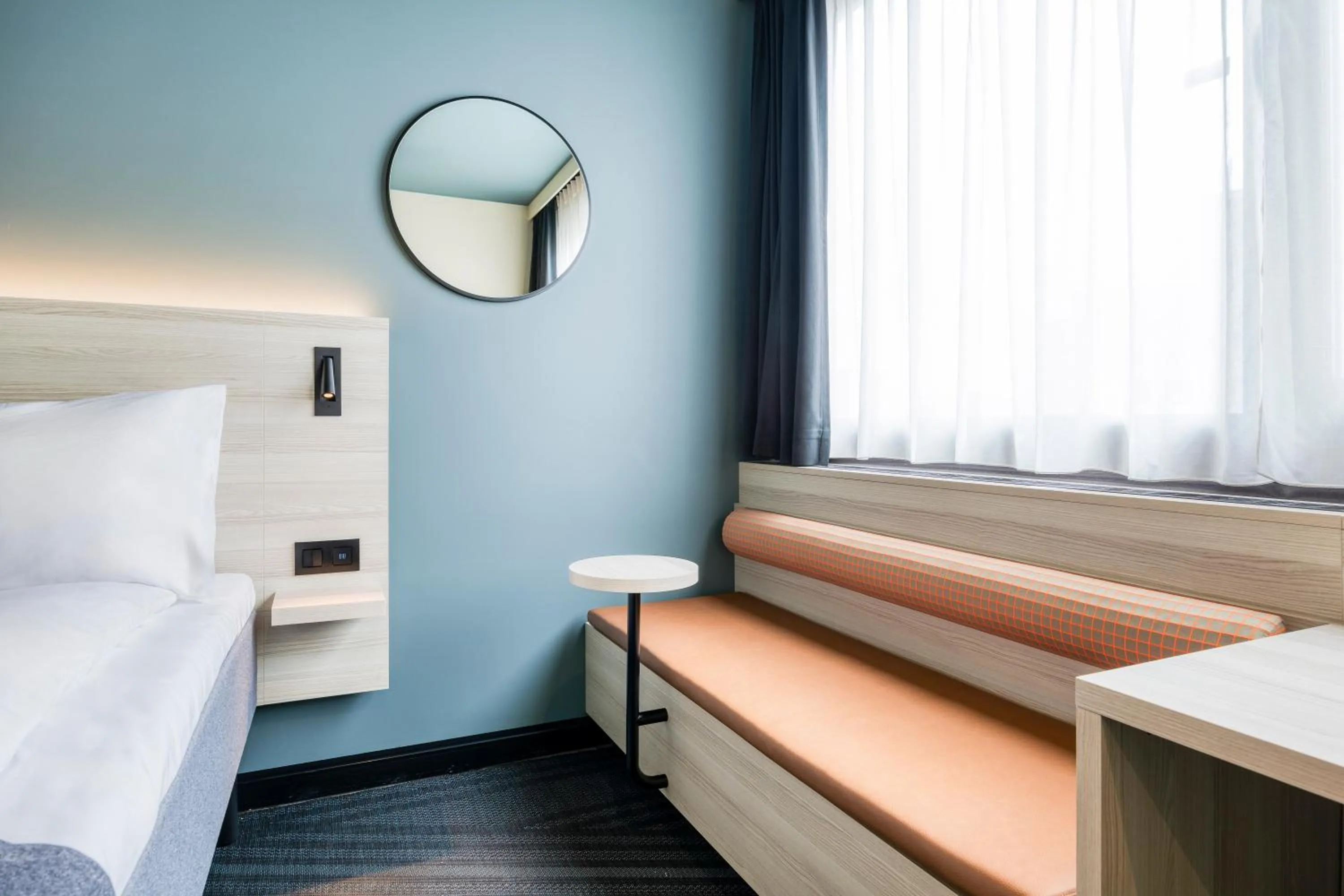 Bed in Citybox Brussels Centre Louise