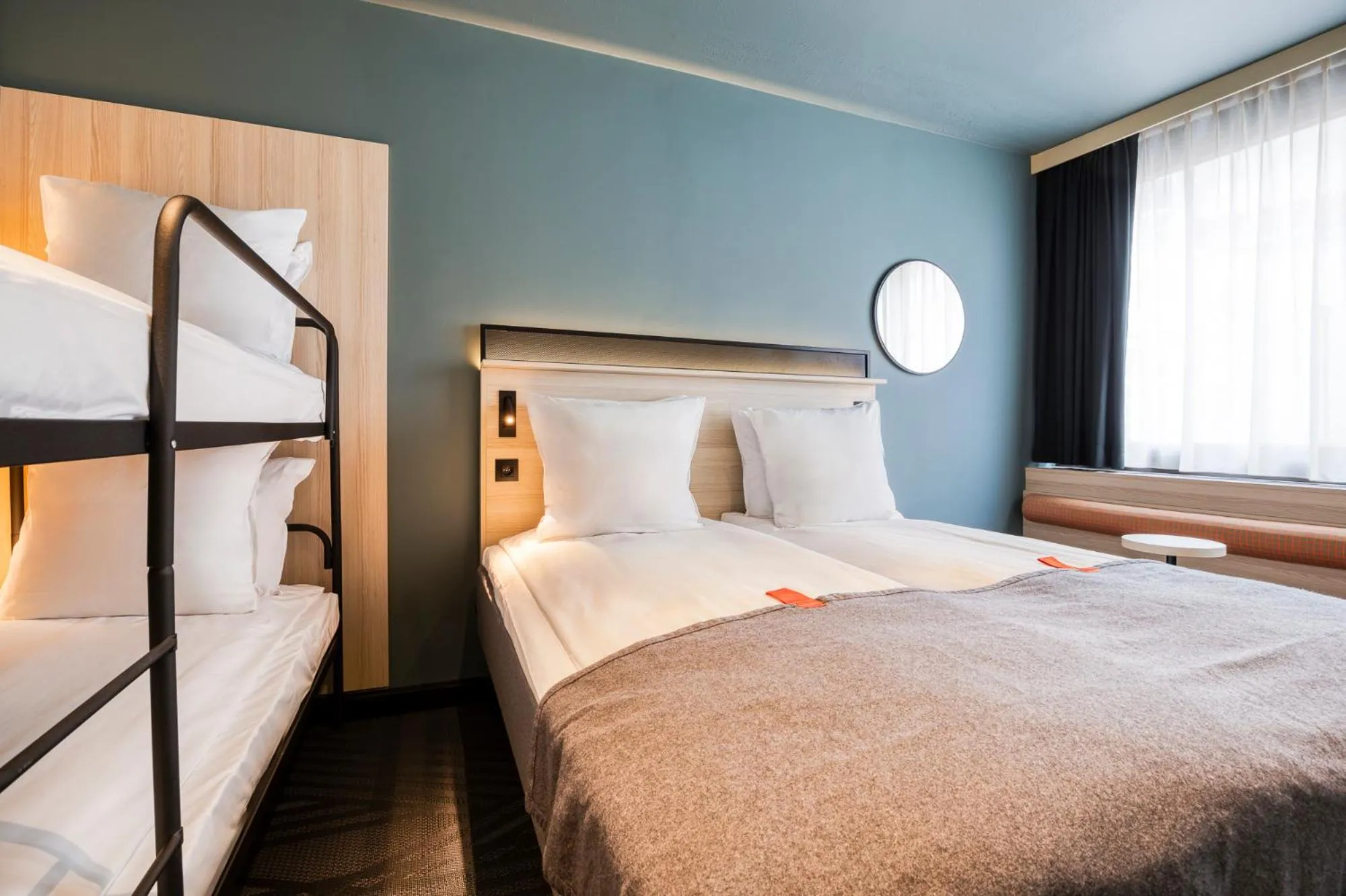 Bed in Citybox Brussels Centre Louise